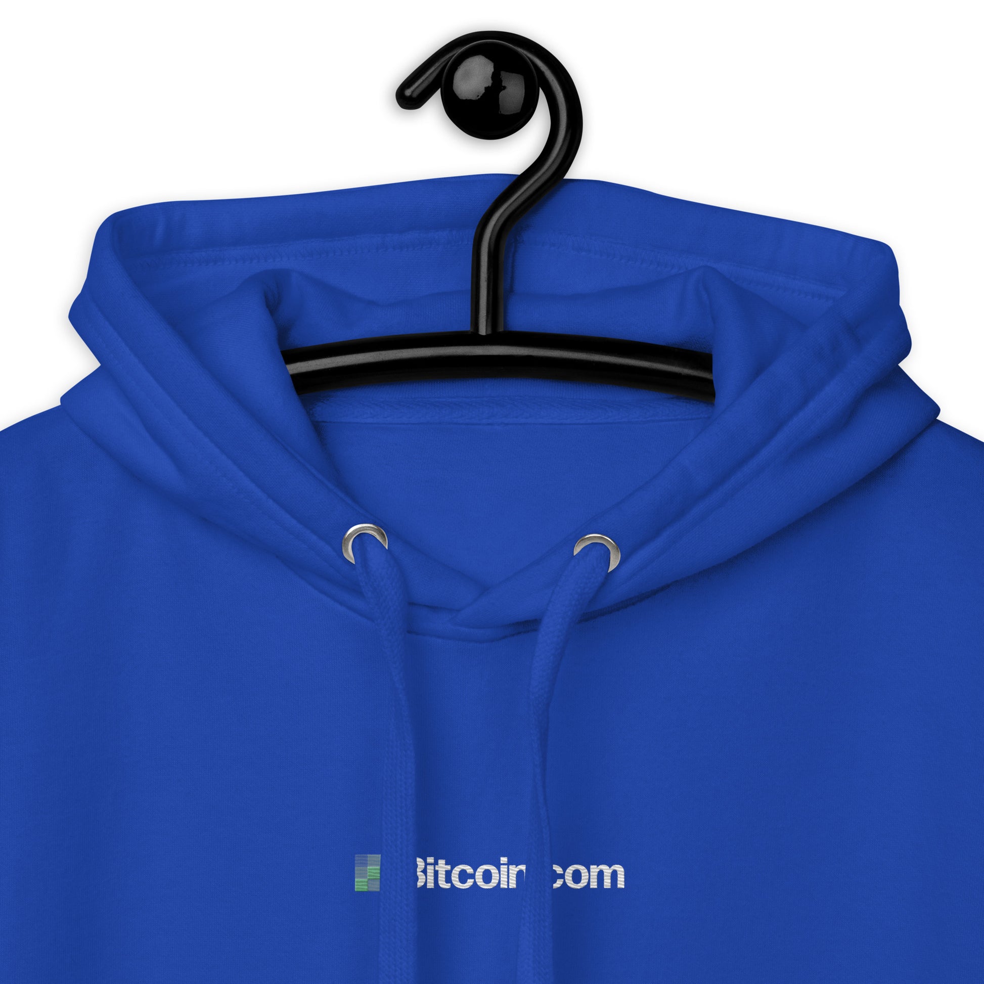 BitcoinCom Minimal Embroidered Premium Hoodie InNOutCrypto