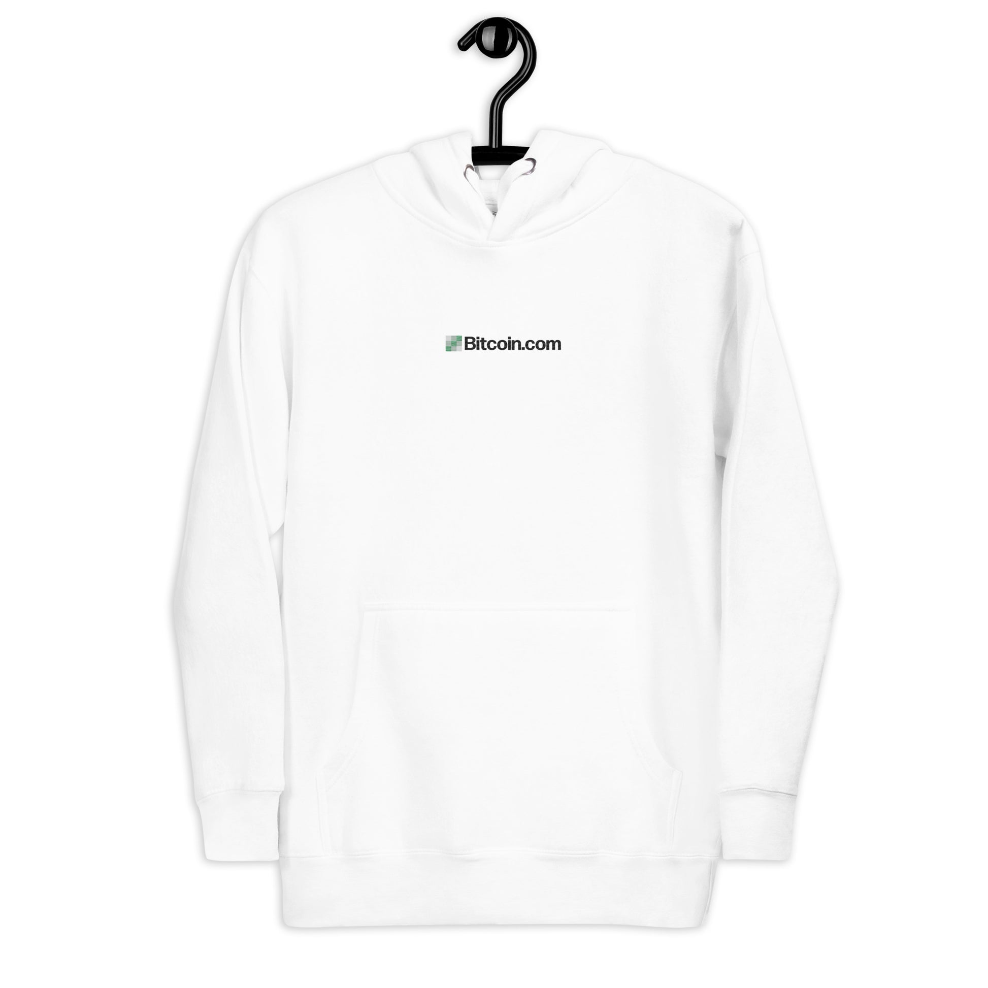 BitcoinCom Minimal Embroidered Premium Hoodie InNOutCrypto