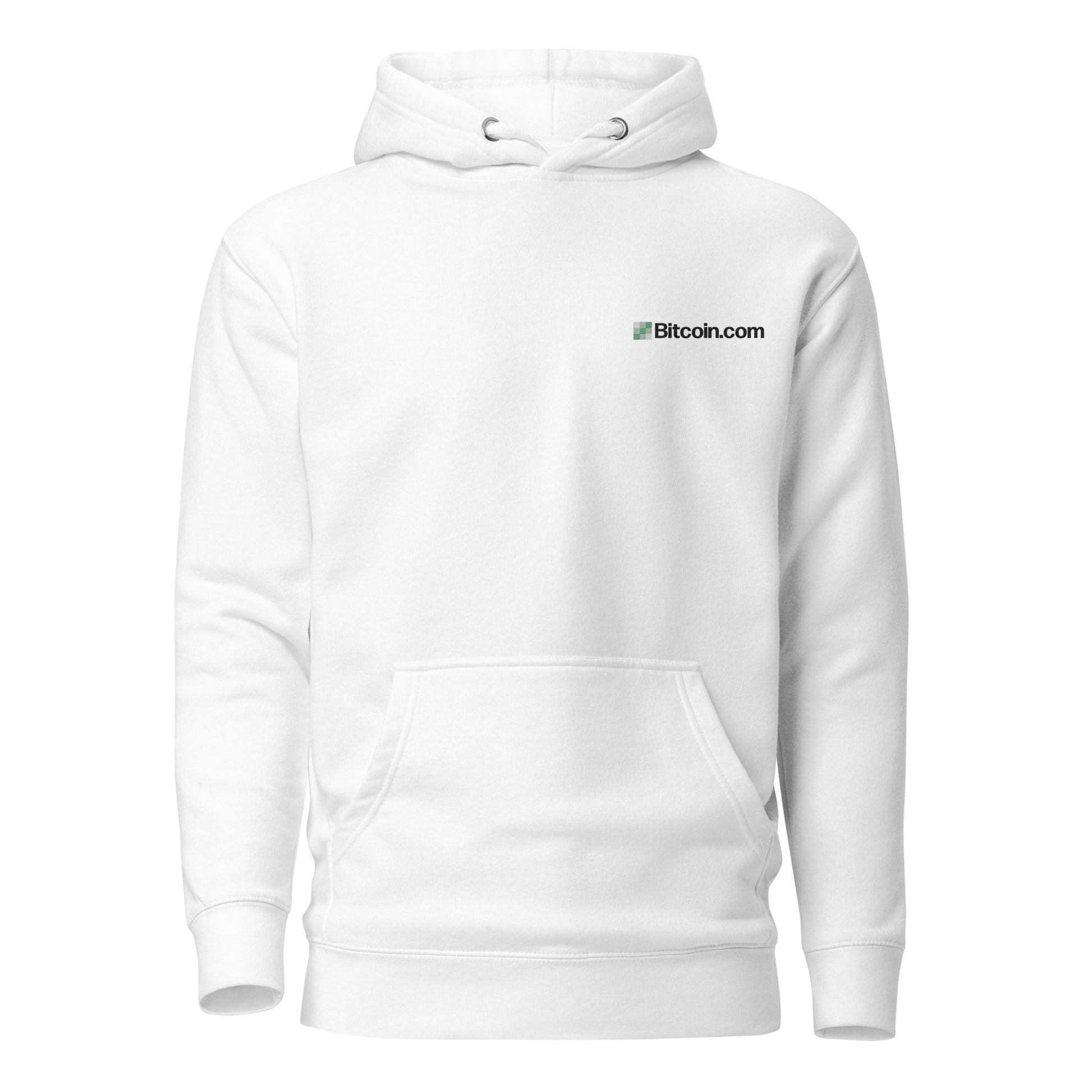 BitcoinCom Pocket Embroidered Premium Hoodie InNOutCrypto