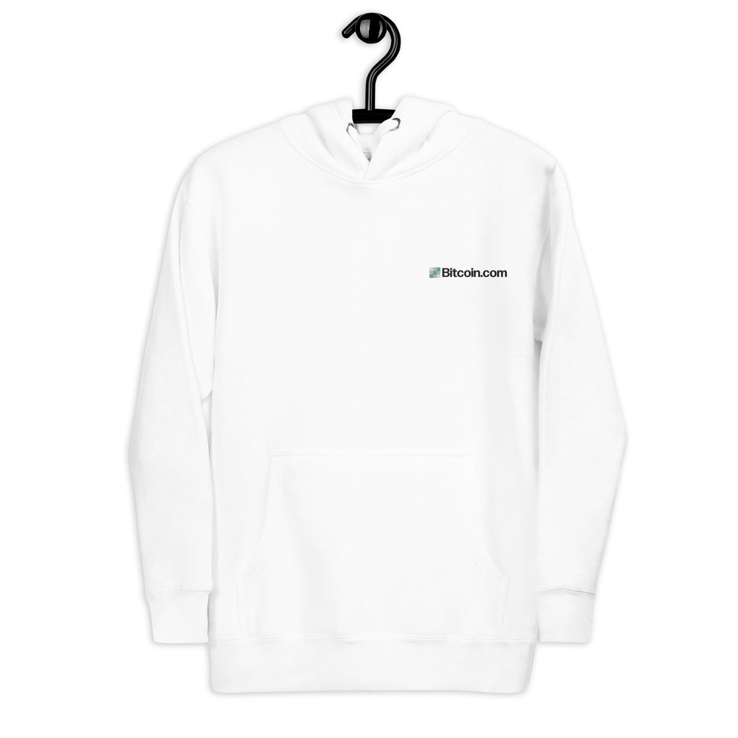 BitcoinCom Pocket Embroidered Premium Hoodie InNOutCrypto