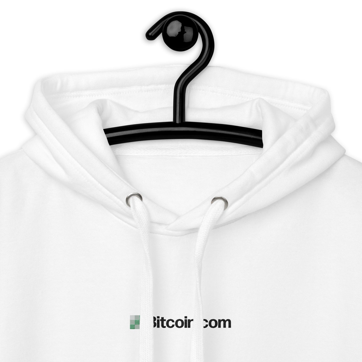 BitcoinCom Minimal Embroidered Premium Hoodie InNOutCrypto