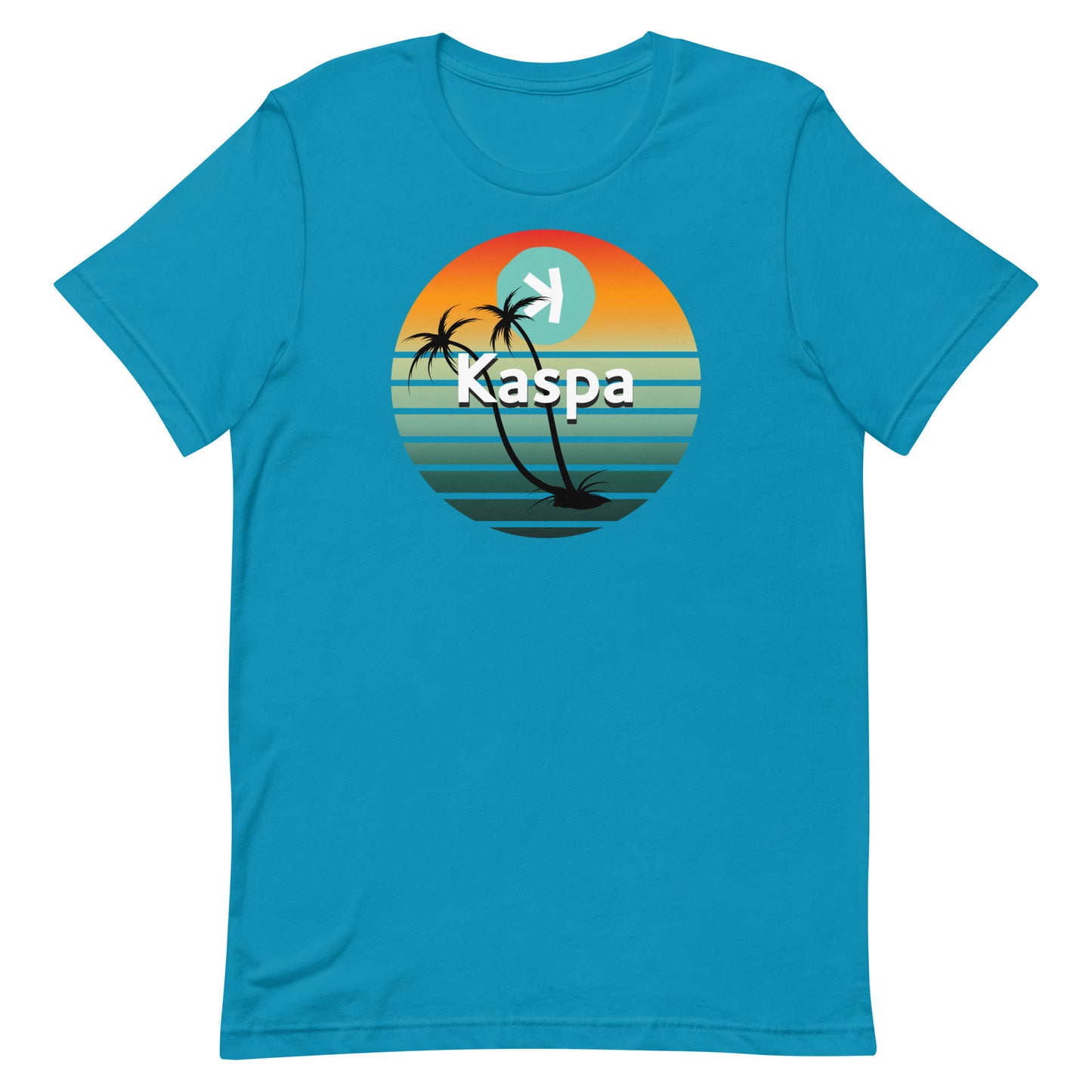 Kaspa Palms T-Shirt In N Out Crypto