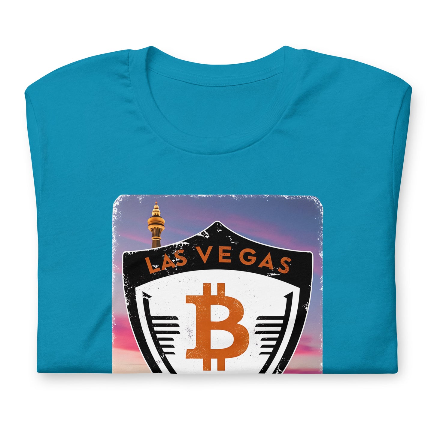 Bitcoin Las Vegas 2025 Scudo T-Shirt InNOutCrypto