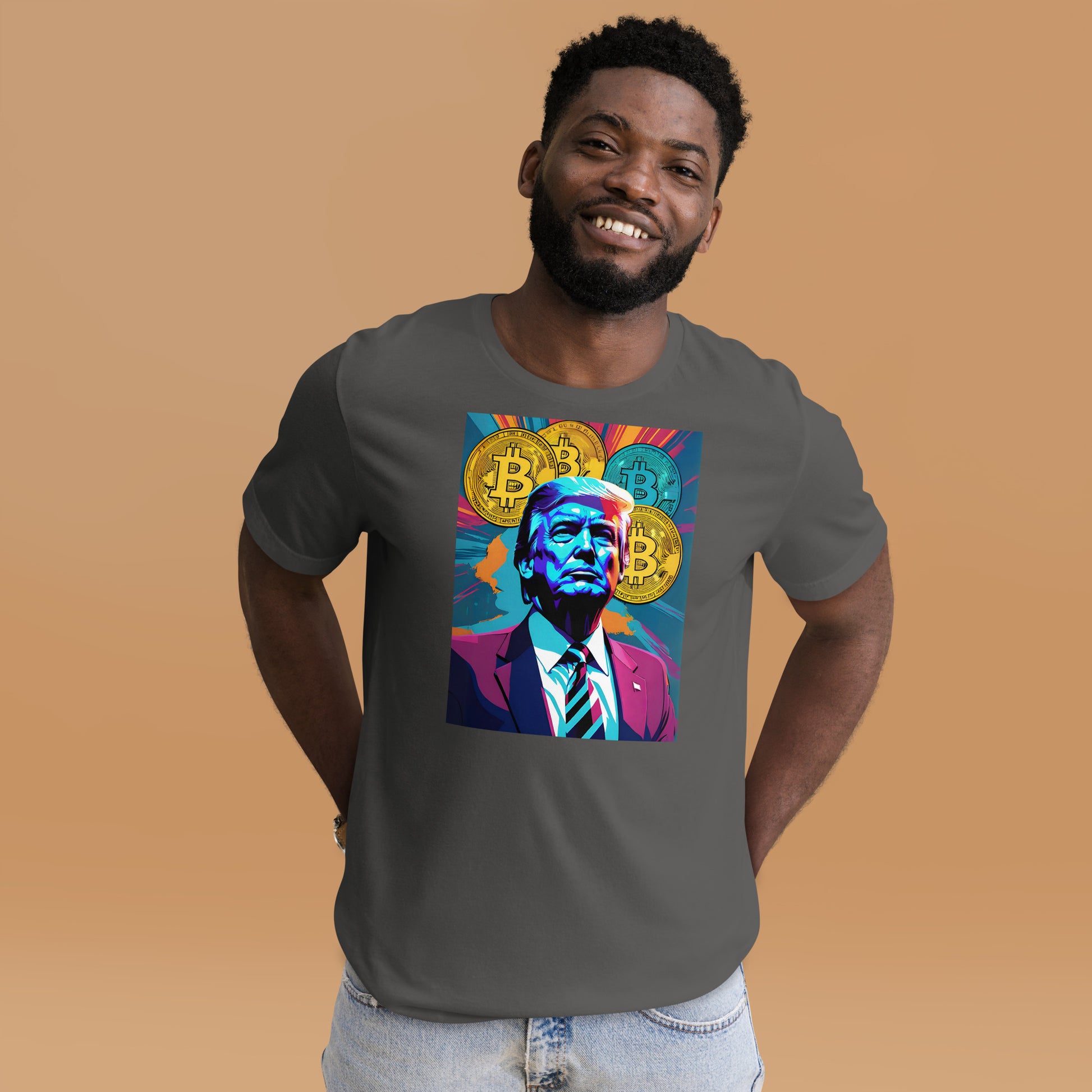 Bitcoin Donald Mr President T-Shirt In N Out Crypto