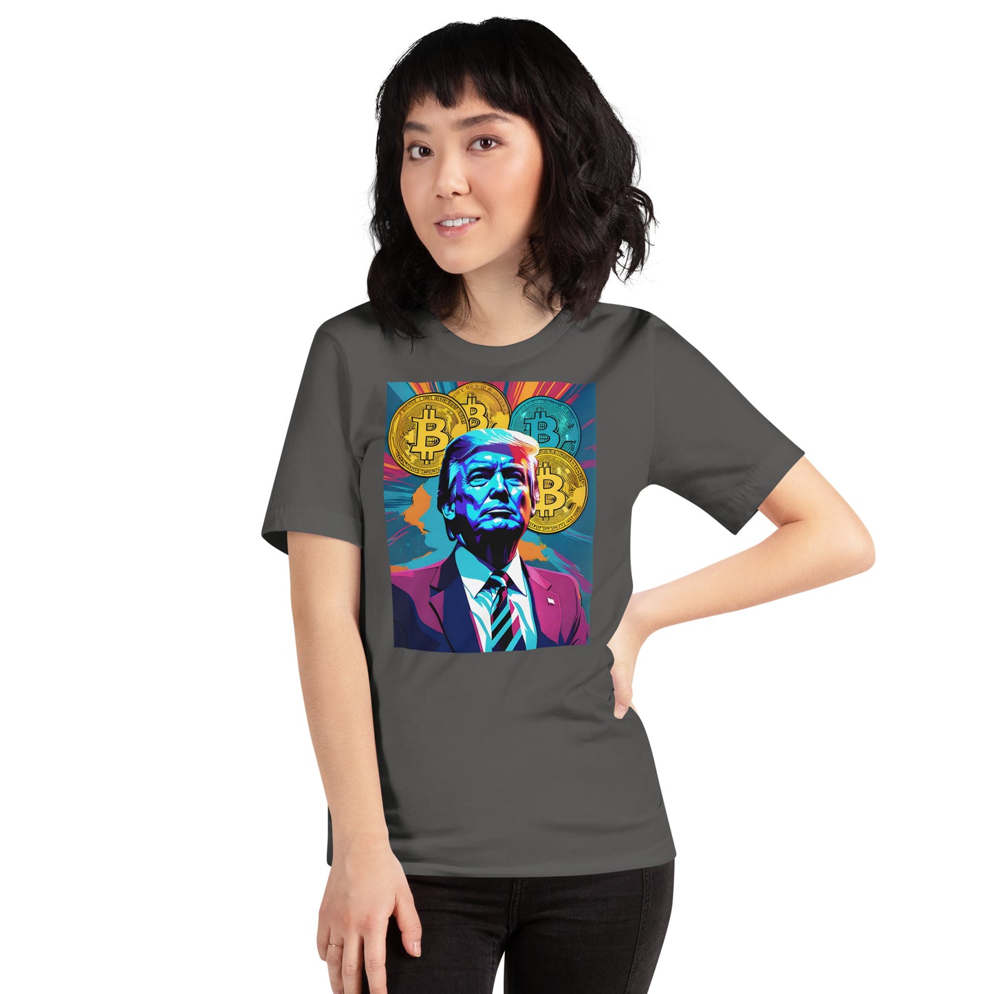 Bitcoin Donald Mr President T-Shirt In N Out Crypto