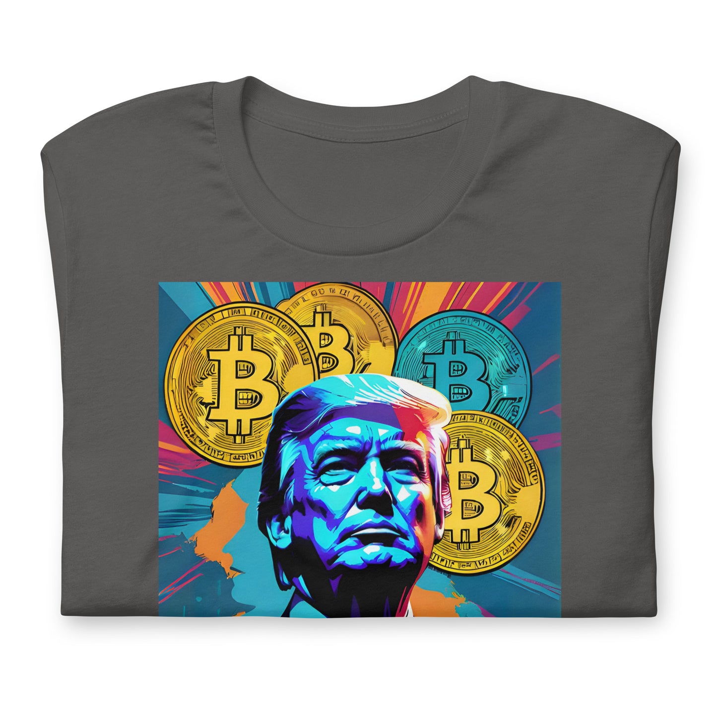 Bitcoin Donald Mr President T-Shirt In N Out Crypto