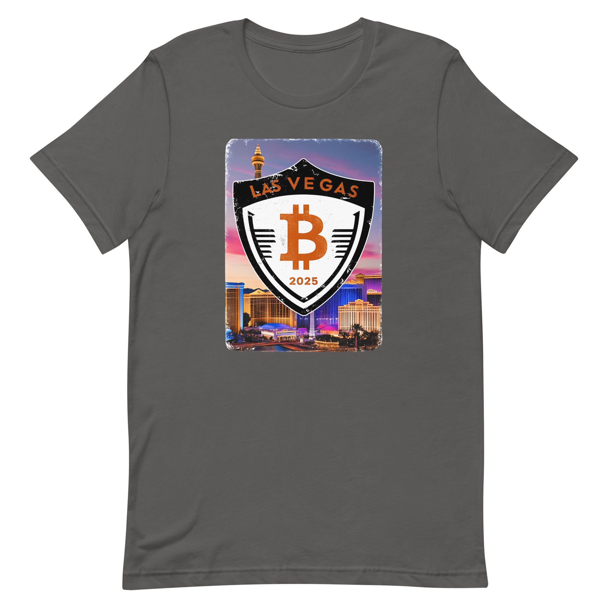 Bitcoin Las Vegas 2025 Scudo T-Shirt InNOutCrypto