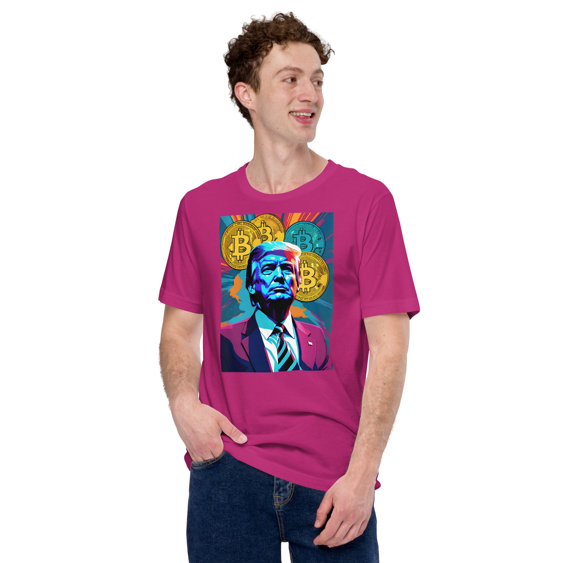 Bitcoin Donald Mr President T-Shirt In N Out Crypto