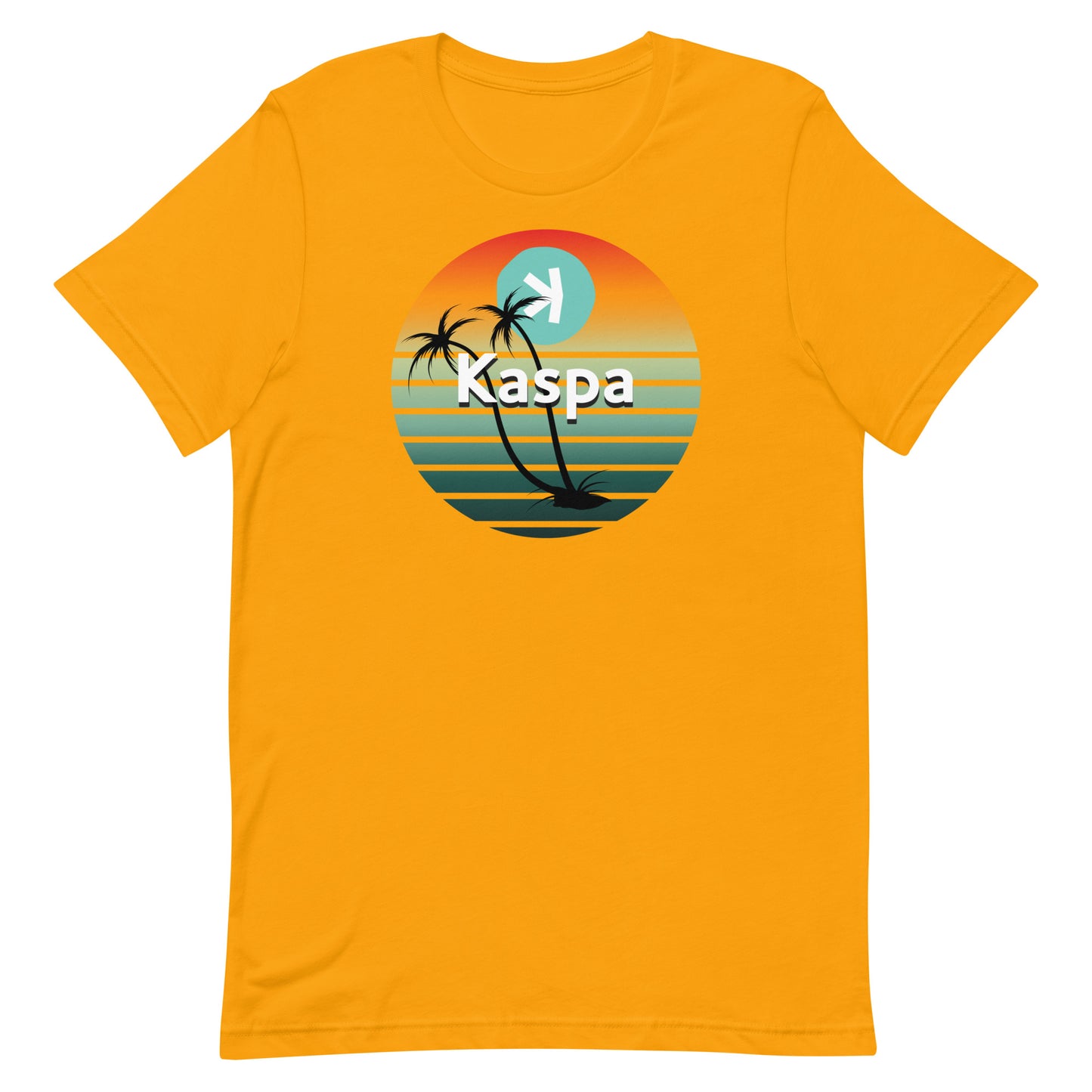 Kaspa Palms T-Shirt In N Out Crypto