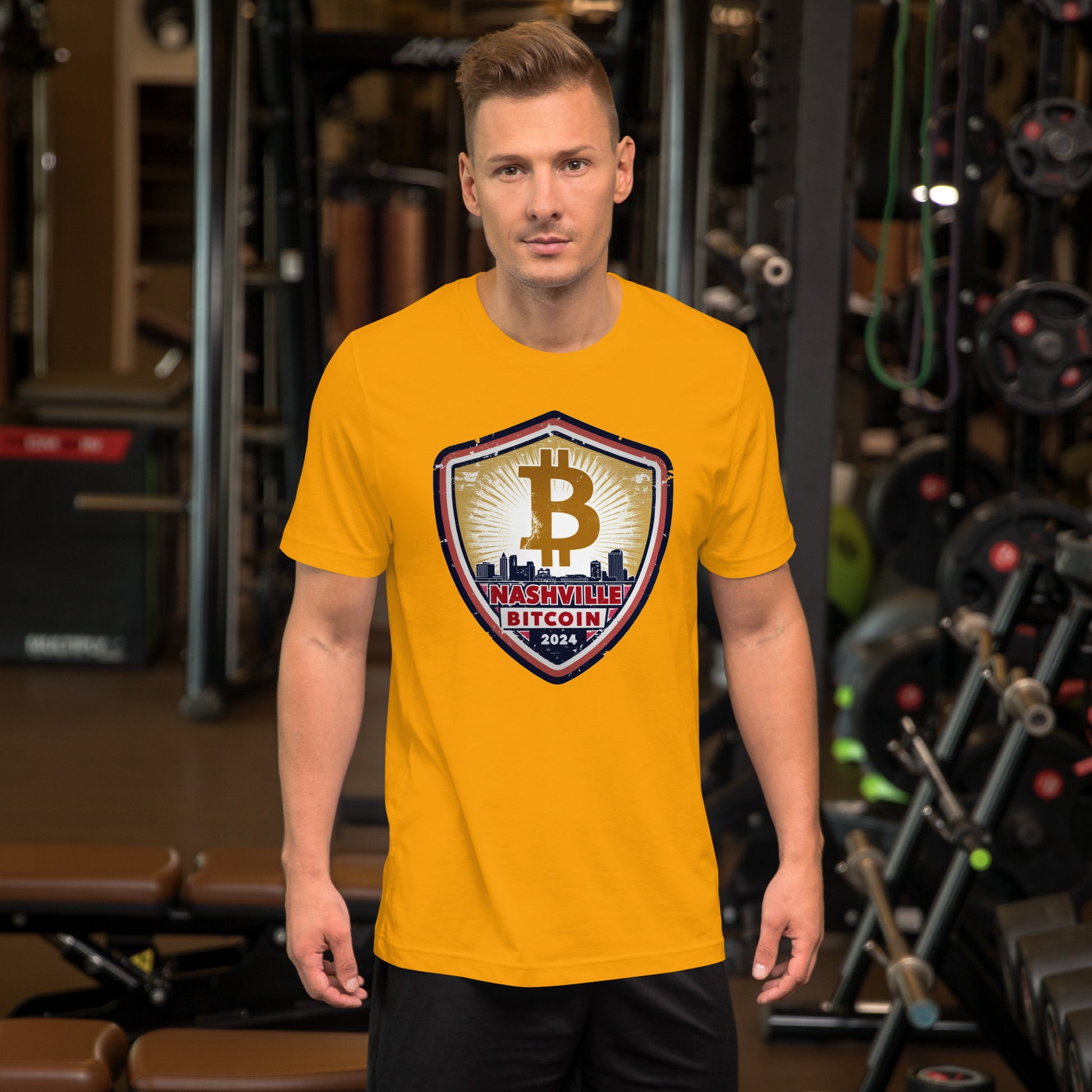 Bitcoin Nashville 2024 Retro T-Shirt In N Out Crypto