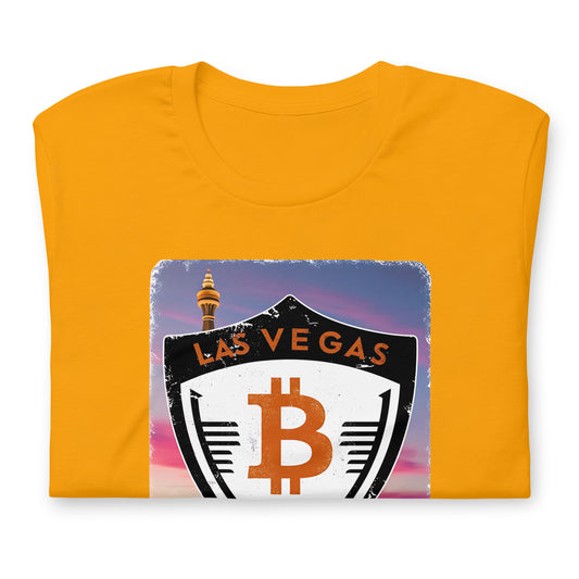 Bitcoin Las Vegas 2025 Scudo T-Shirt InNOutCrypto