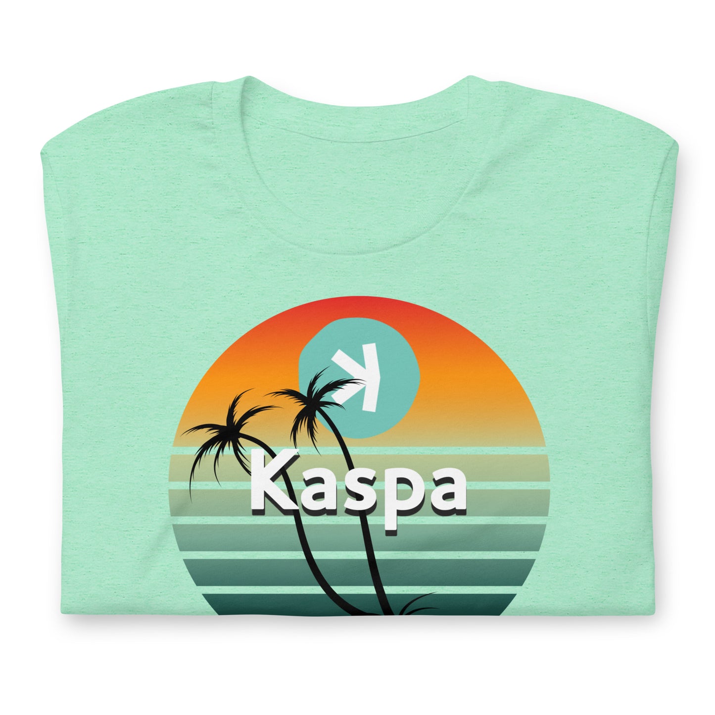 Kaspa Palms T-Shirt In N Out Crypto