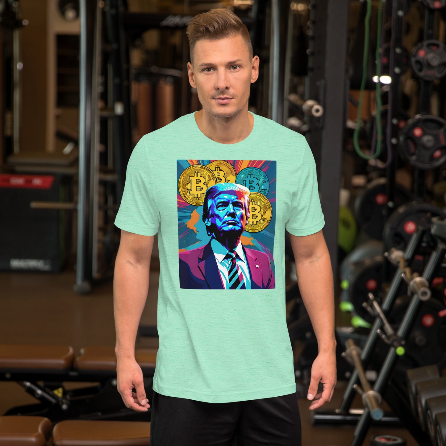 Bitcoin Donald Mr President T-Shirt In N Out Crypto