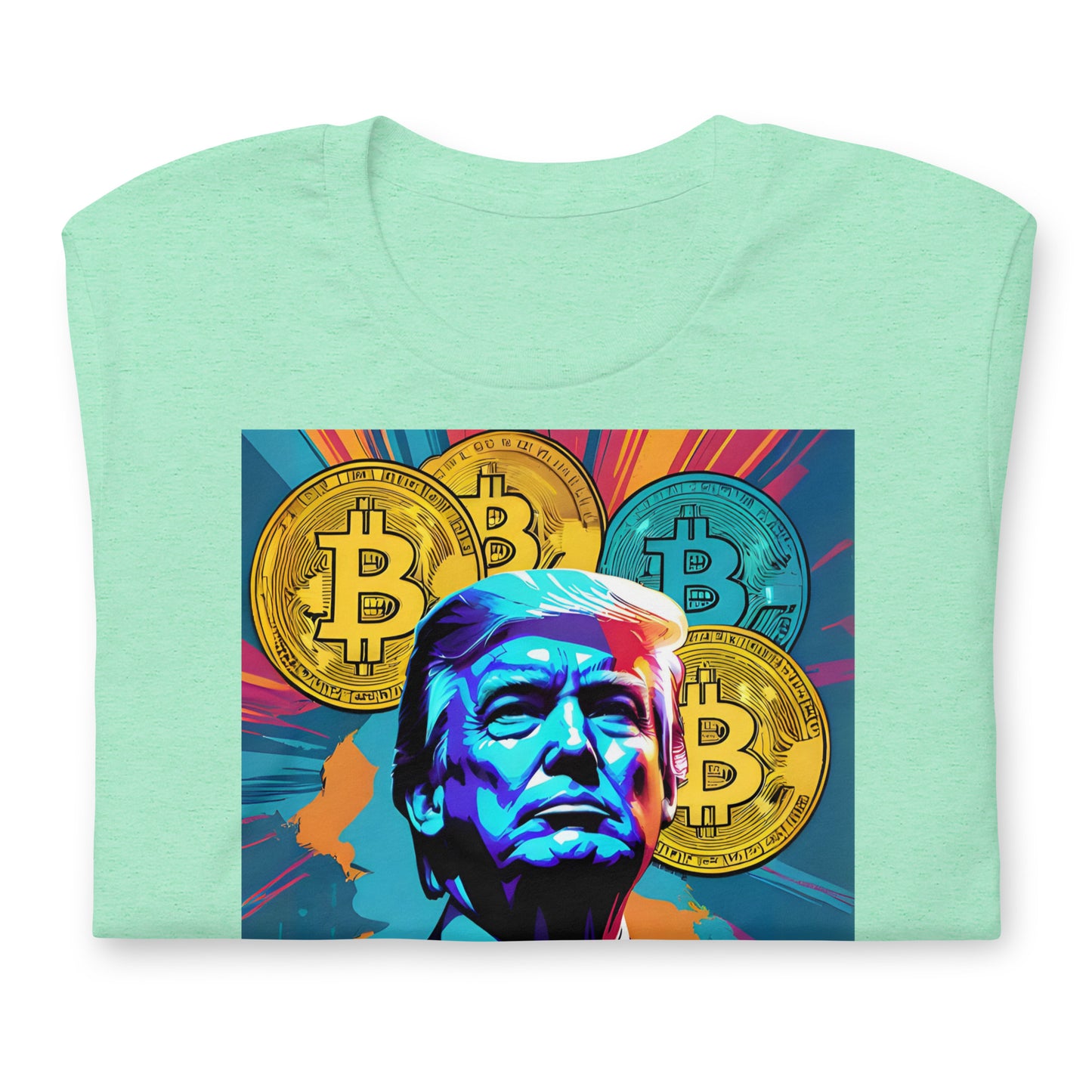 Bitcoin Donald Mr President T-Shirt In N Out Crypto