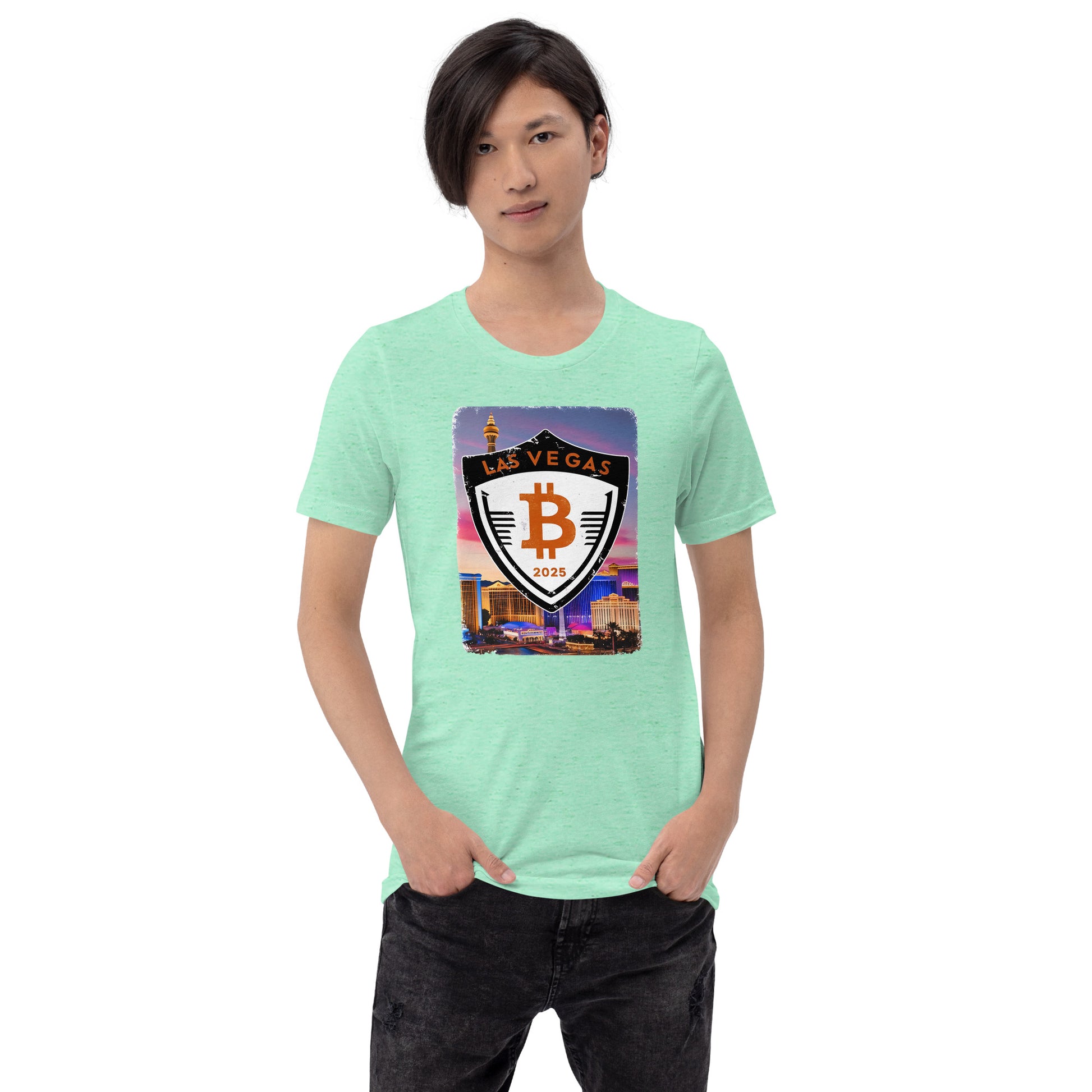 Bitcoin Las Vegas 2025 Scudo T-Shirt InNOutCrypto