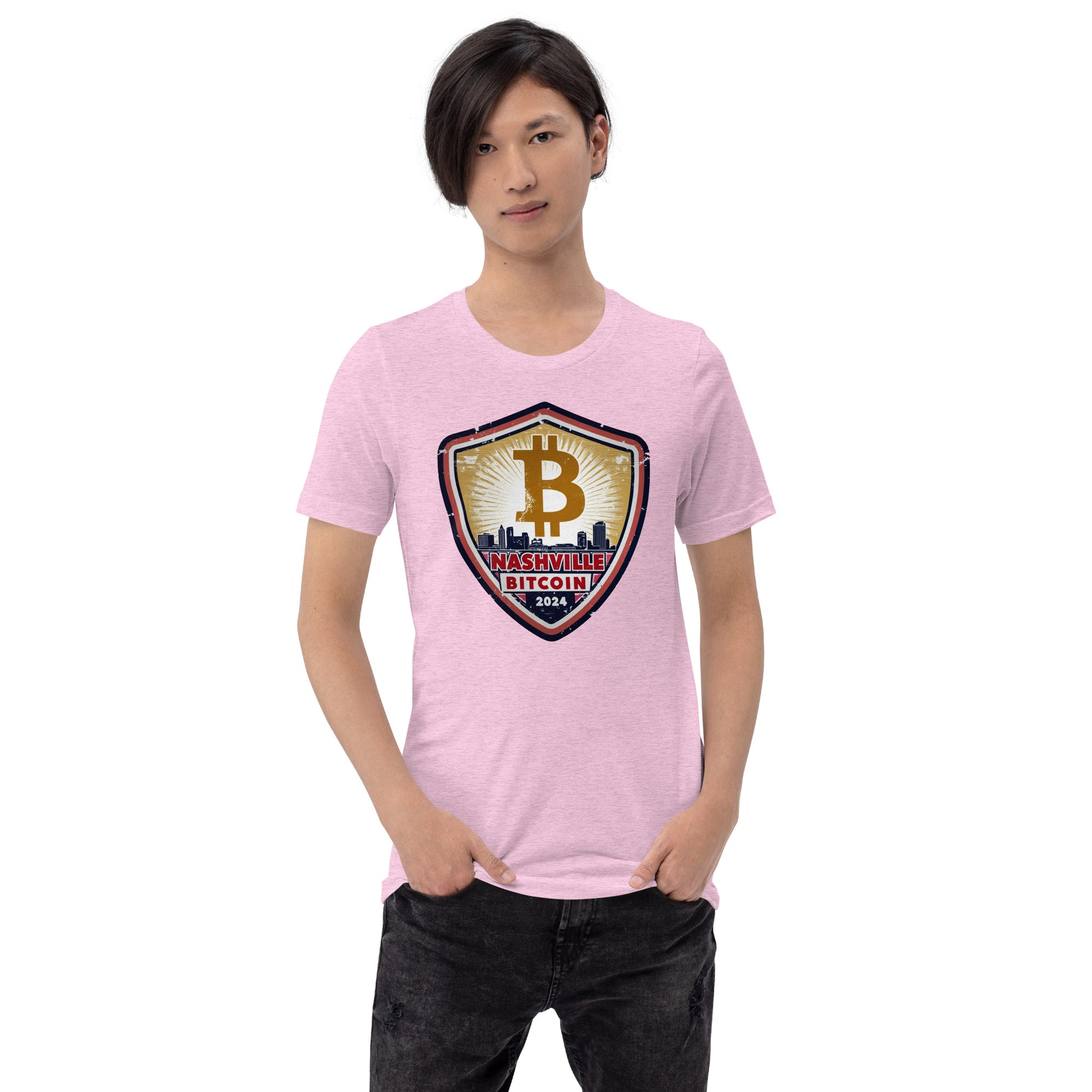 Bitcoin Nashville 2024 Retro T-Shirt In N Out Crypto