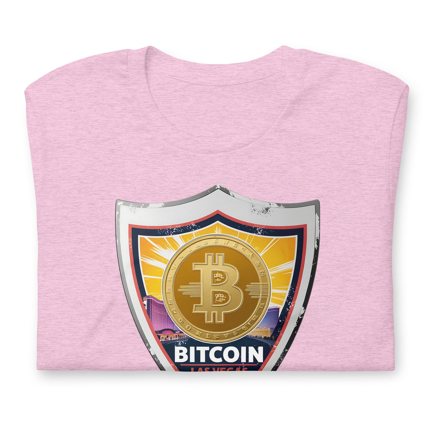 Bitcoin Las Vegas 2025 Shield T-Shirt In N Out Crypto