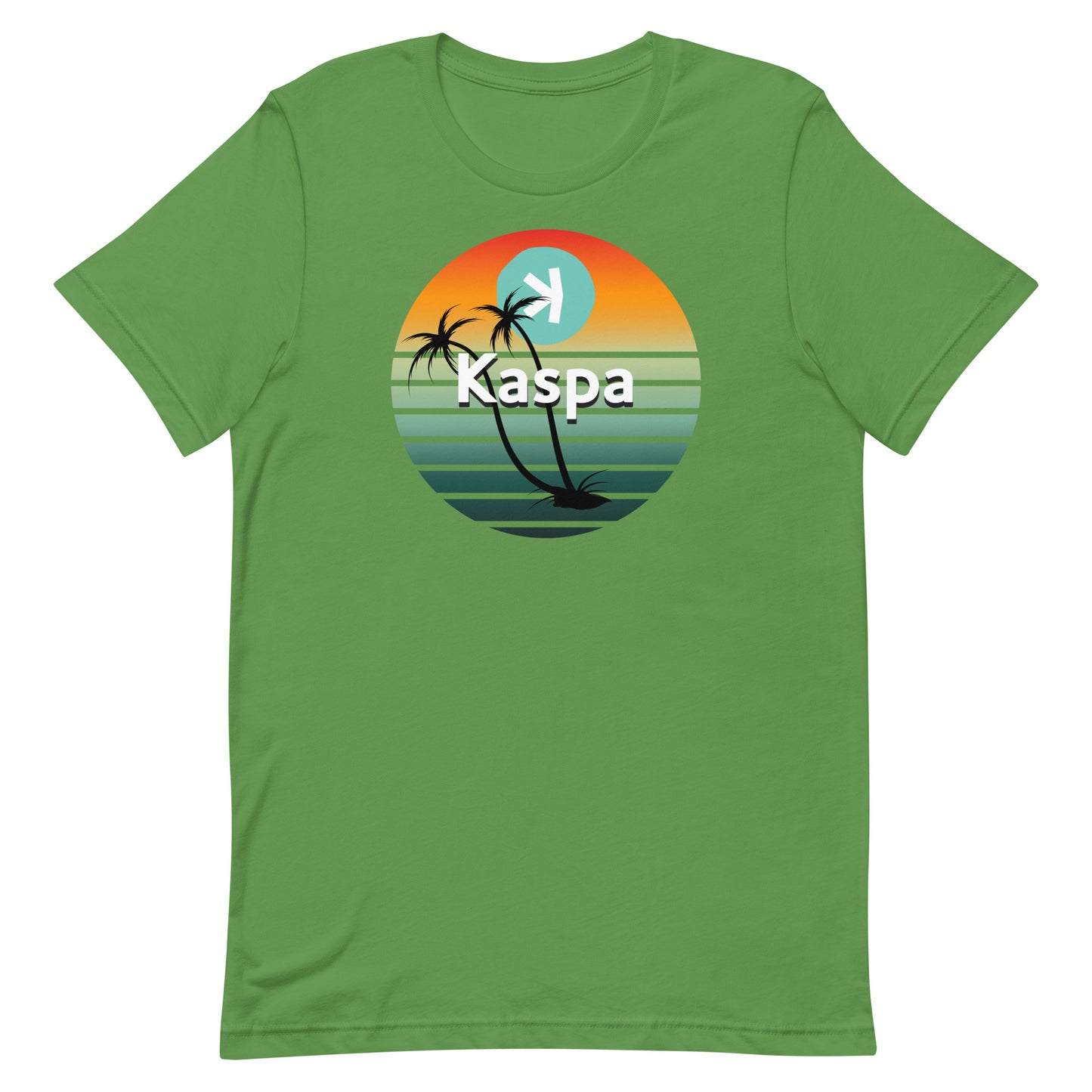 Kaspa Palms T-Shirt In N Out Crypto