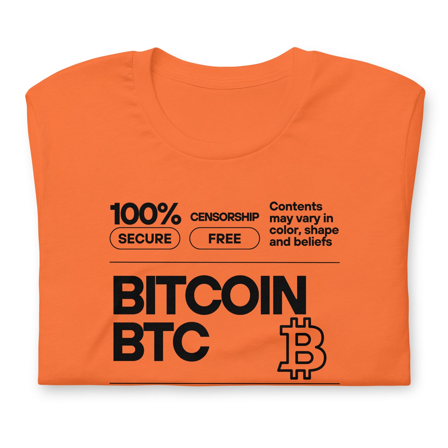 Bitcoin Secure T-Shirt InNOutCrypto