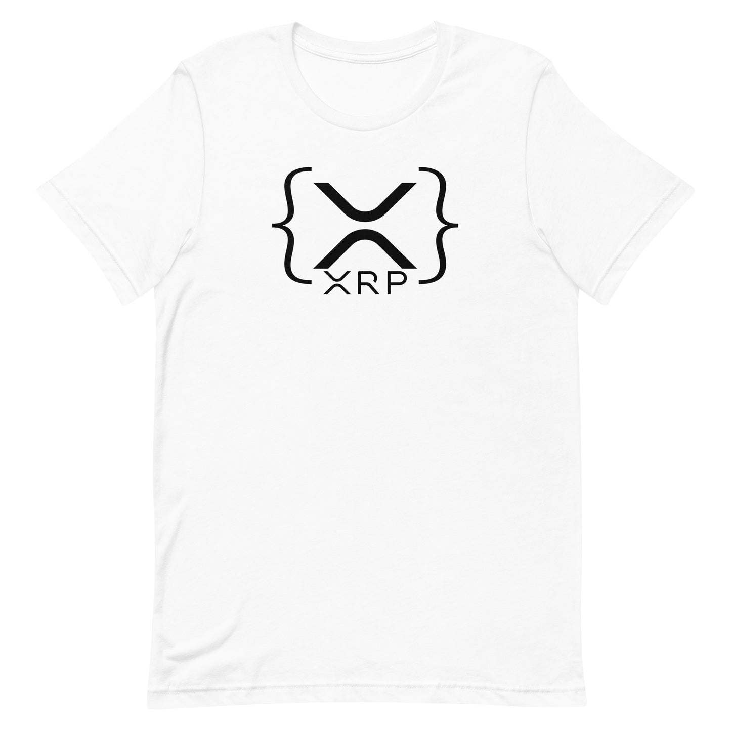 Xrp Curly Braces T-Shirt In N Out Crypto