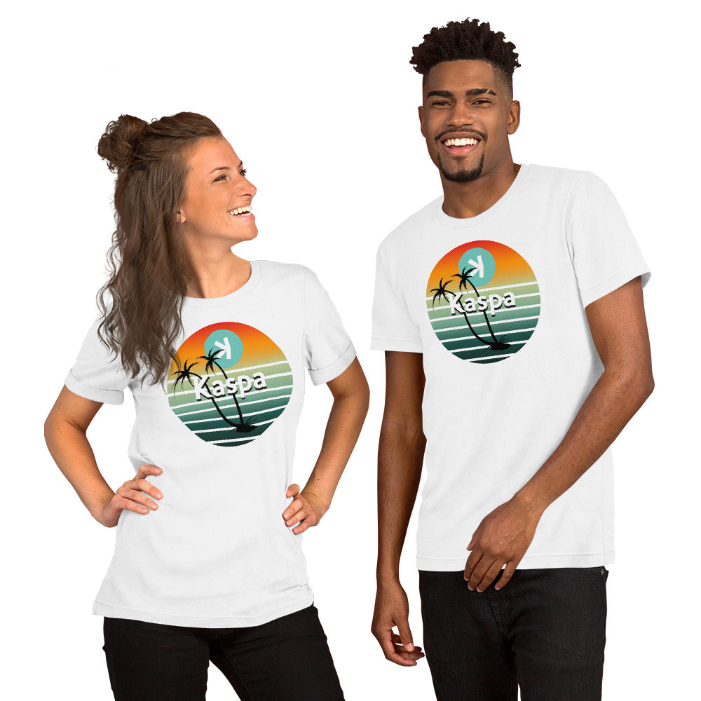 Kaspa Palms T-Shirt In N Out Crypto