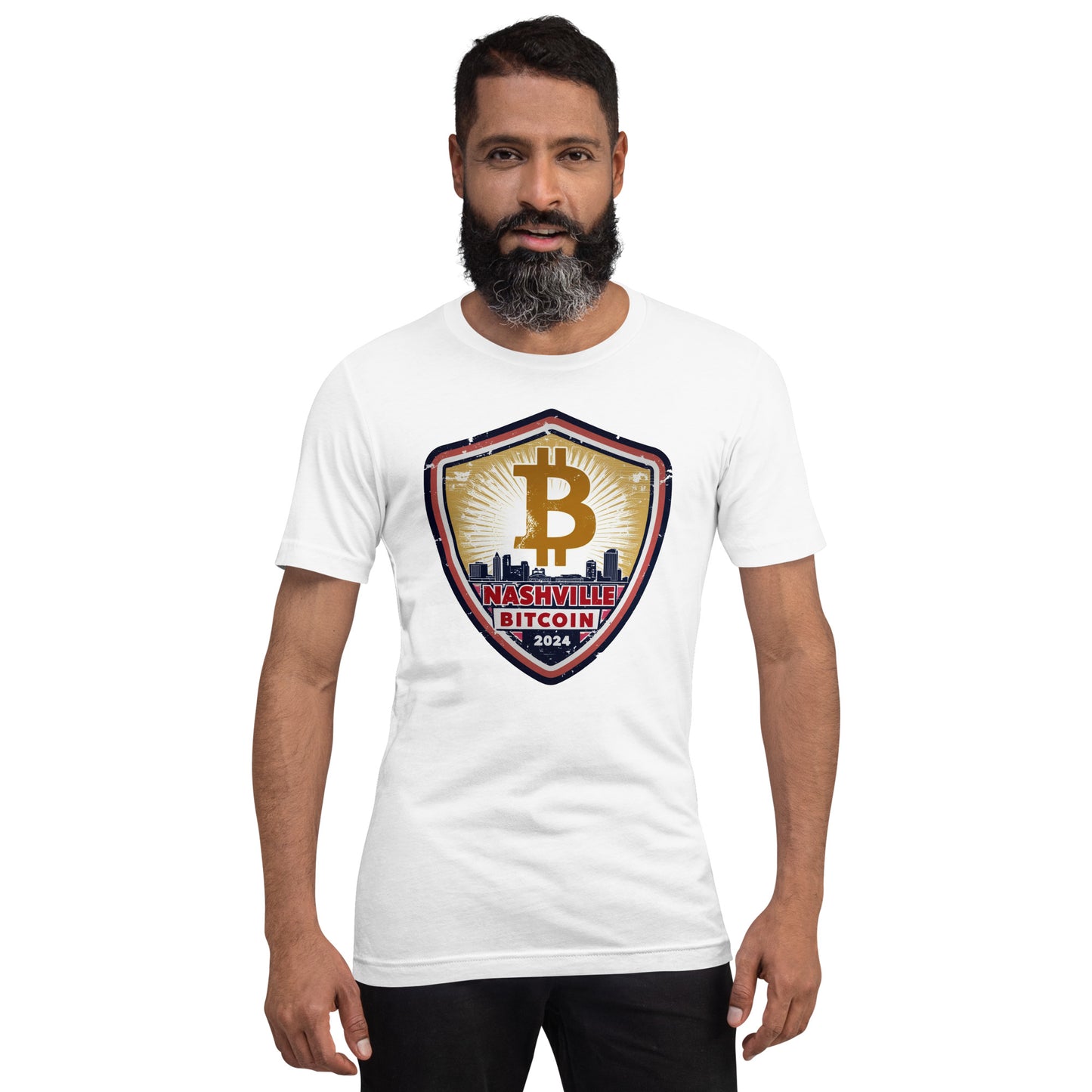 Bitcoin Nashville 2024 Retro T-Shirt In N Out Crypto