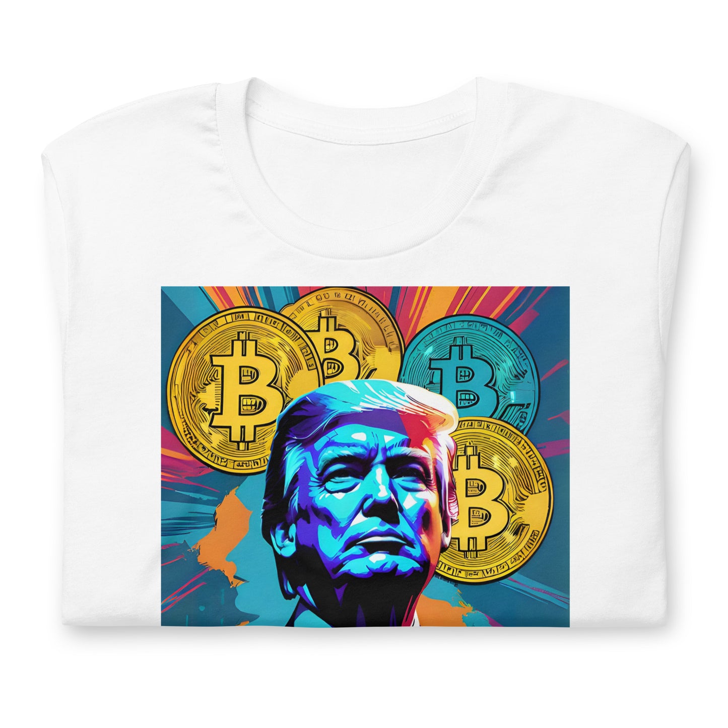 Bitcoin Donald Mr President T-Shirt In N Out Crypto