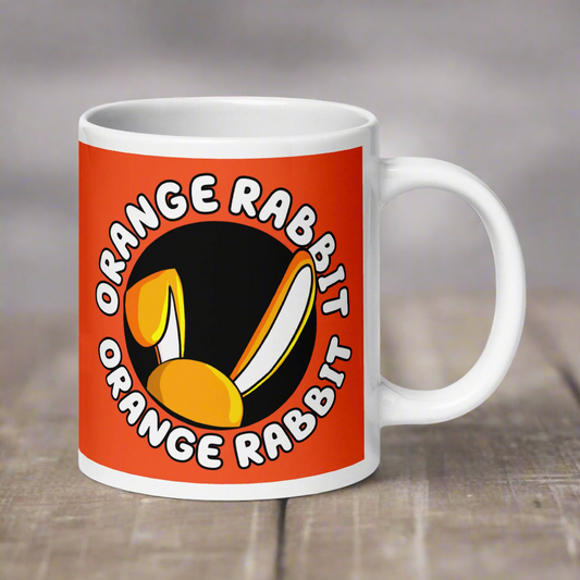 Orange Rabbit Mugs