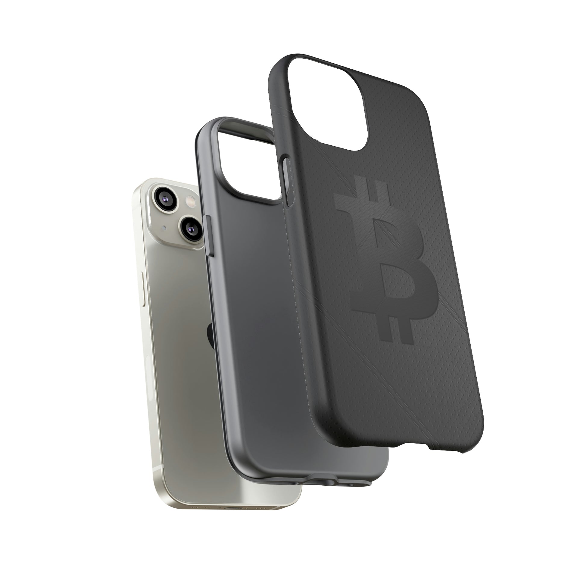 Bitcoin Leather Phone Case In N Out Crypto