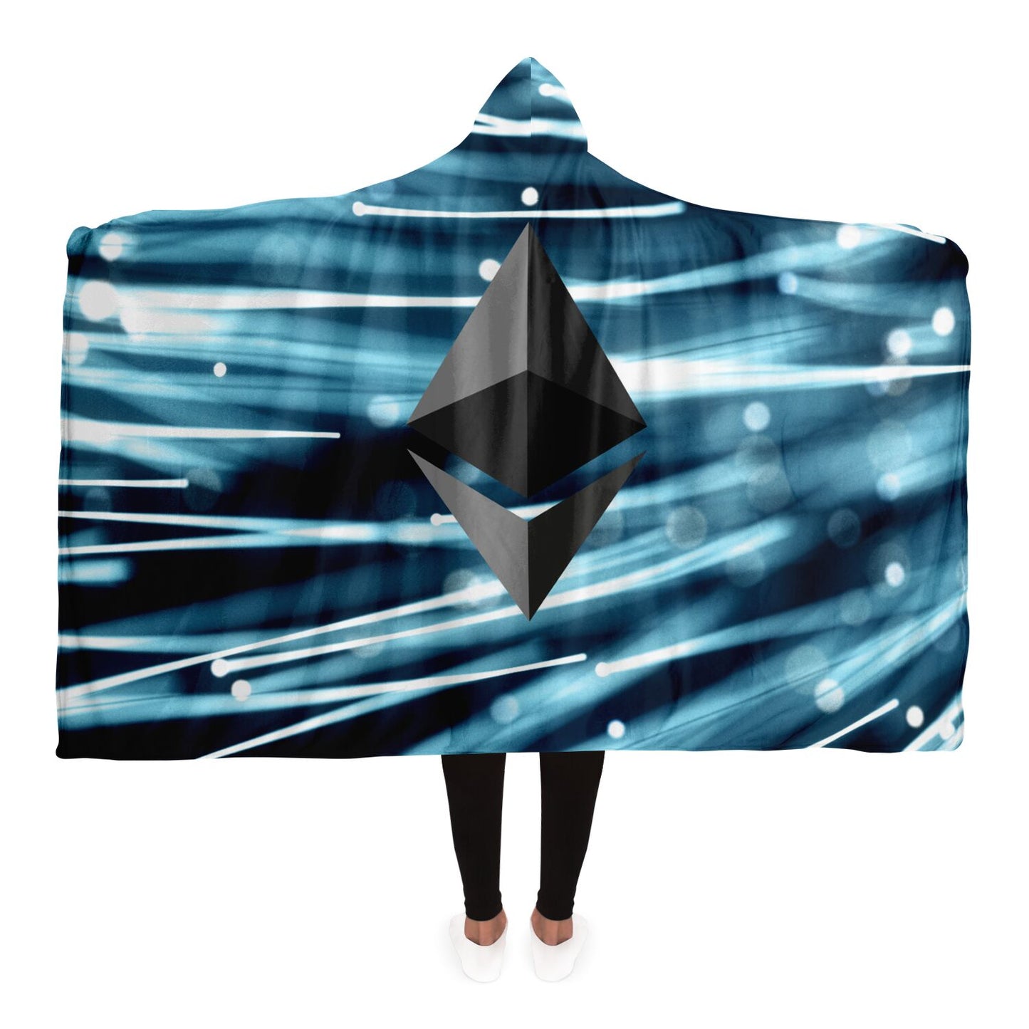Ethereum Optics Hooded Blanket