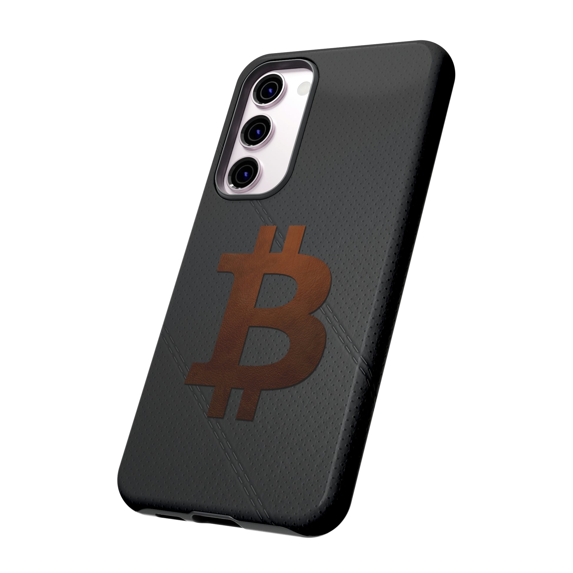 Bitcoin Brown Leather Case In N Out Crypto