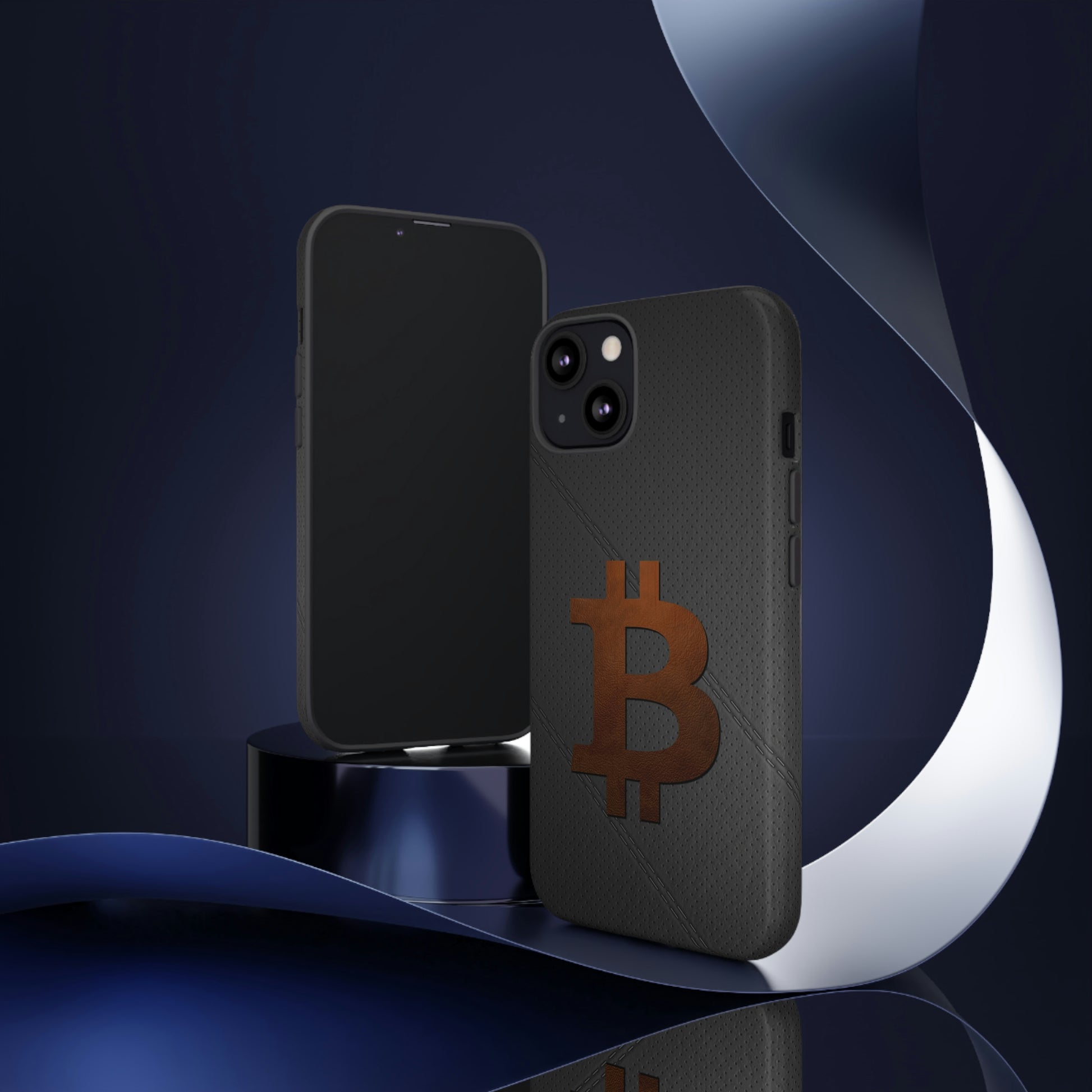 Bitcoin Brown Leather Case In N Out Crypto