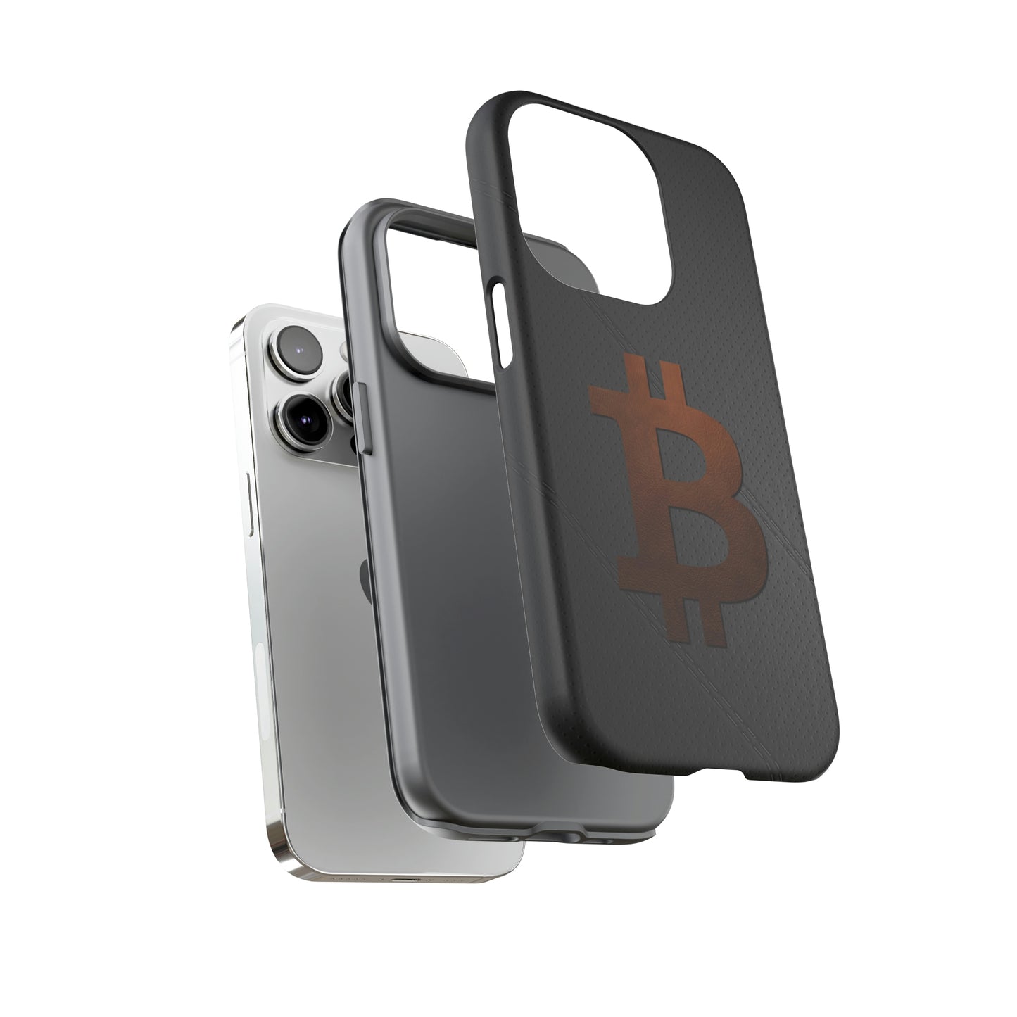 Bitcoin Brown Leather Case In N Out Crypto