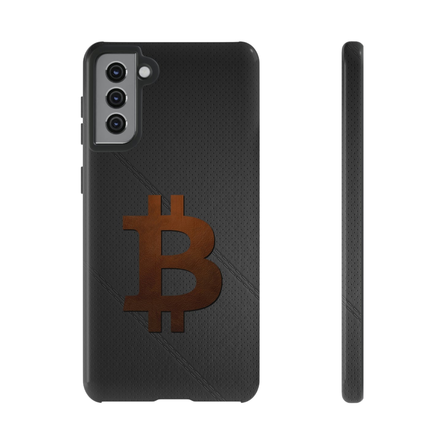 Bitcoin Brown Leather Case In N Out Crypto