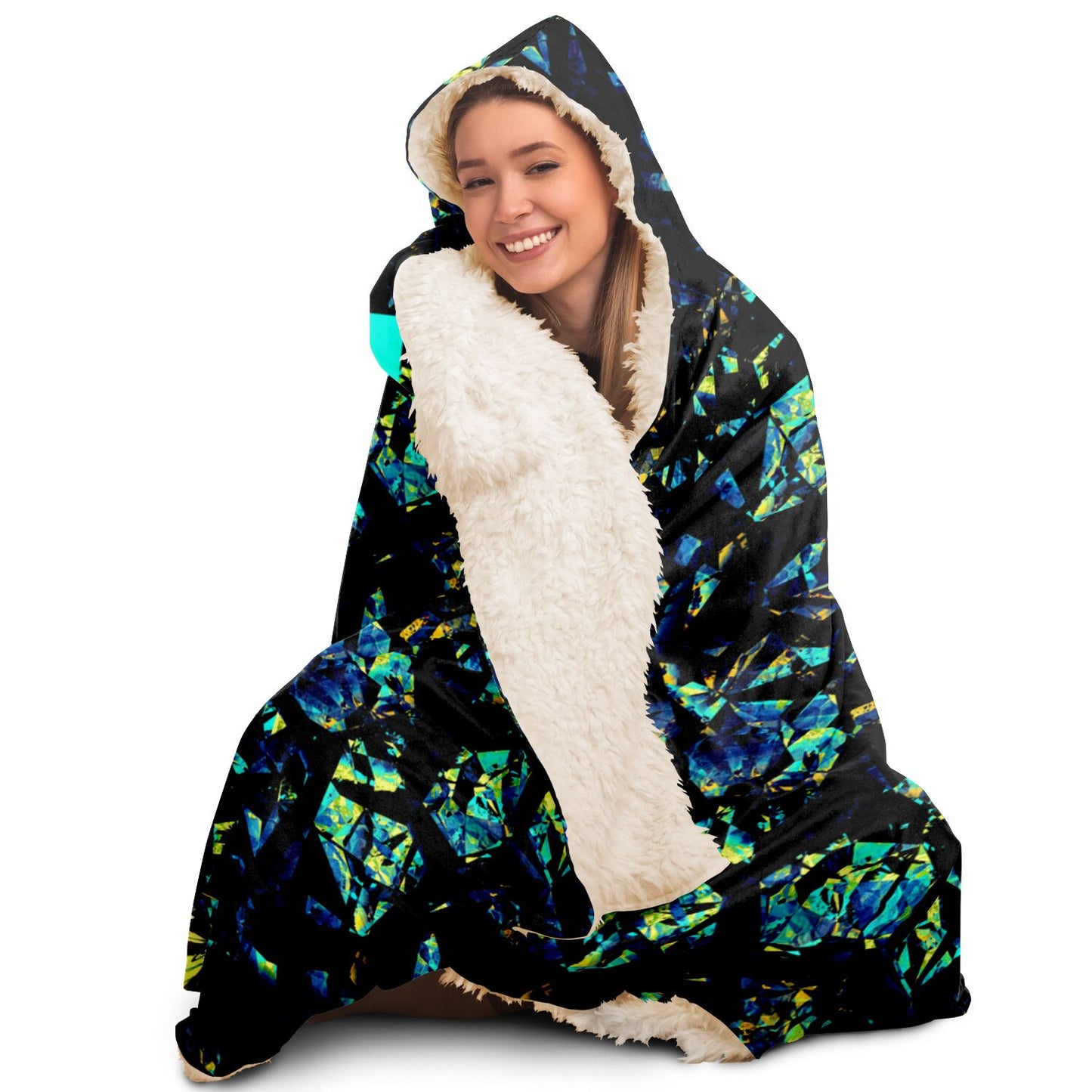 Bitcoin Solo Hooded Blanket
