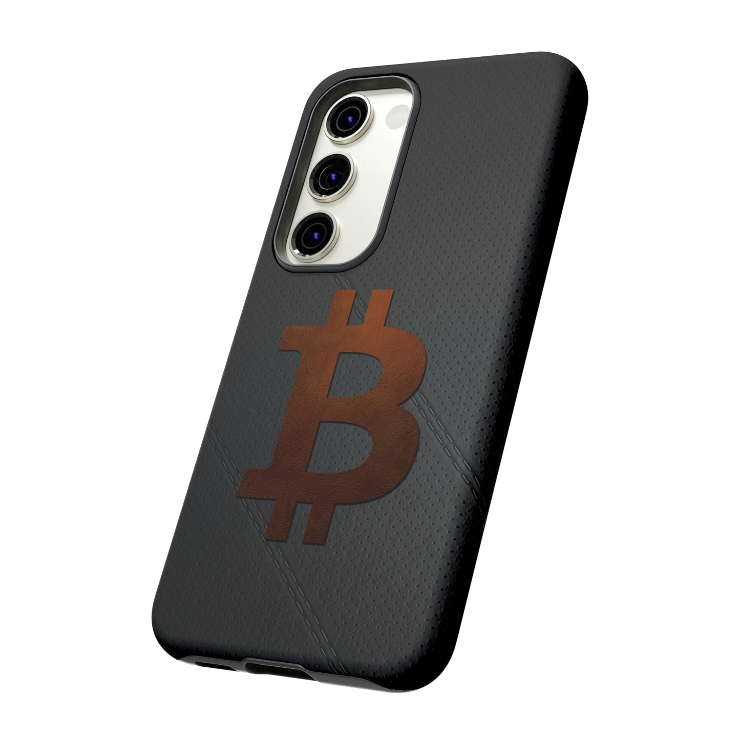 Bitcoin Brown Leather Case In N Out Crypto