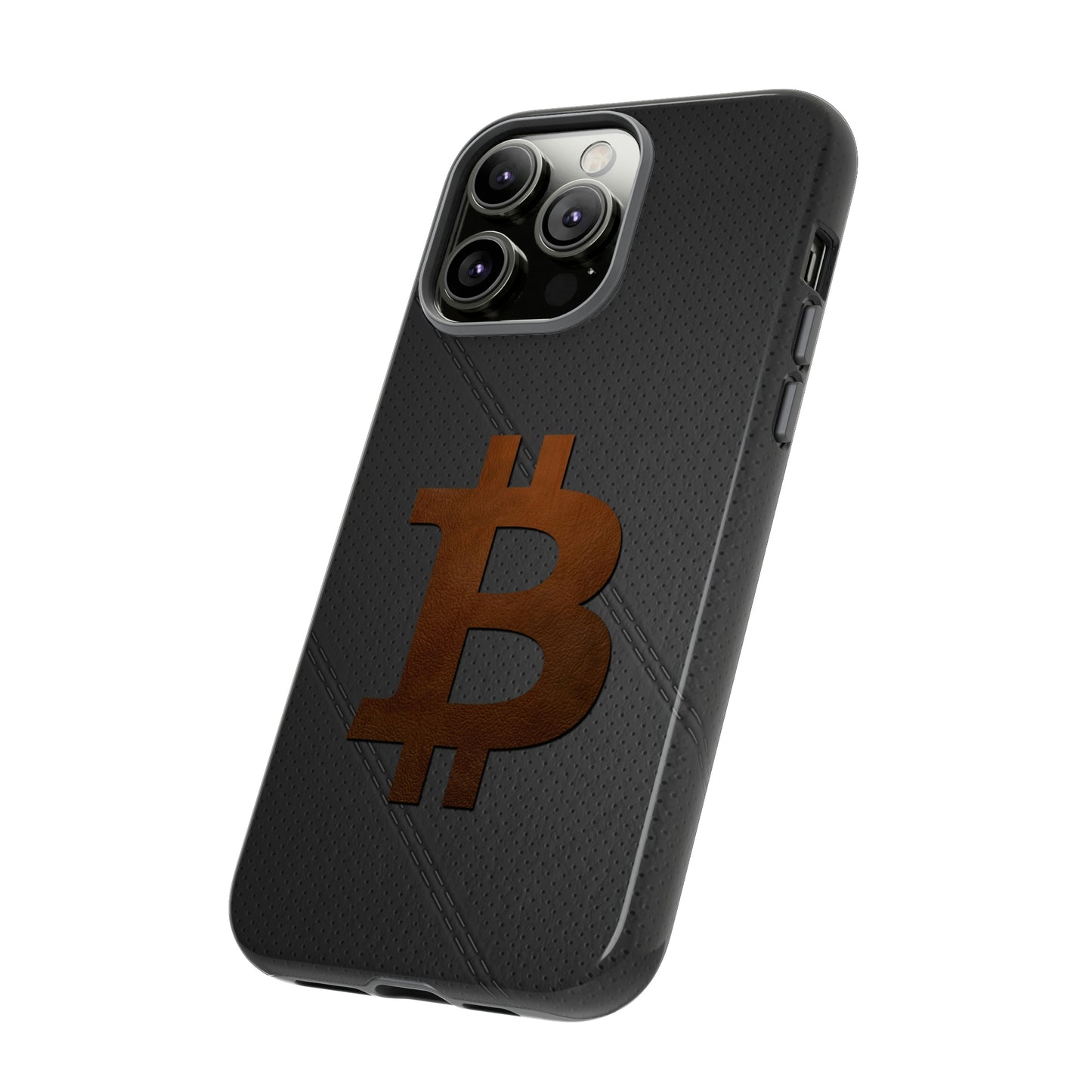 Bitcoin Brown Leather Case In N Out Crypto