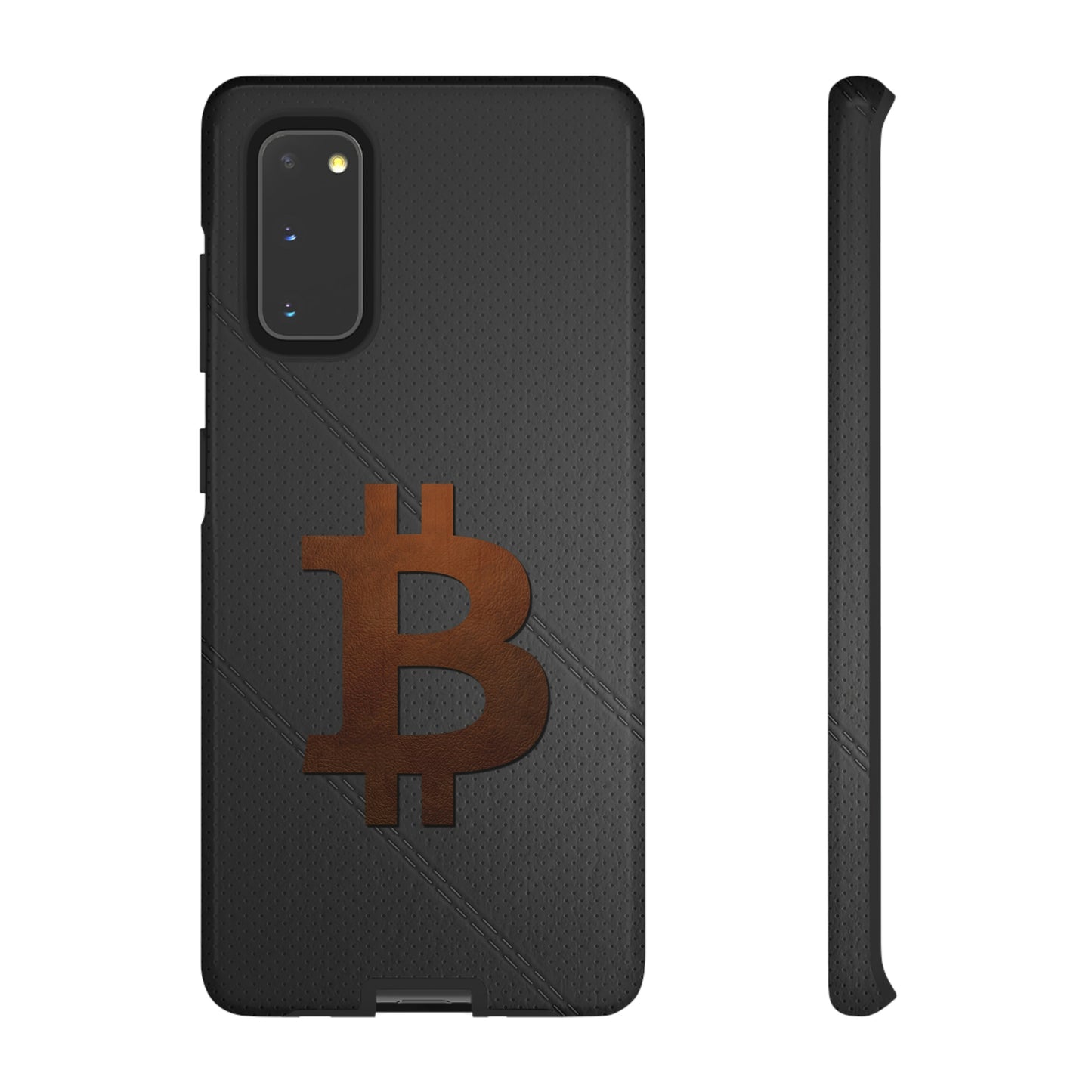 Bitcoin Brown Leather Case In N Out Crypto