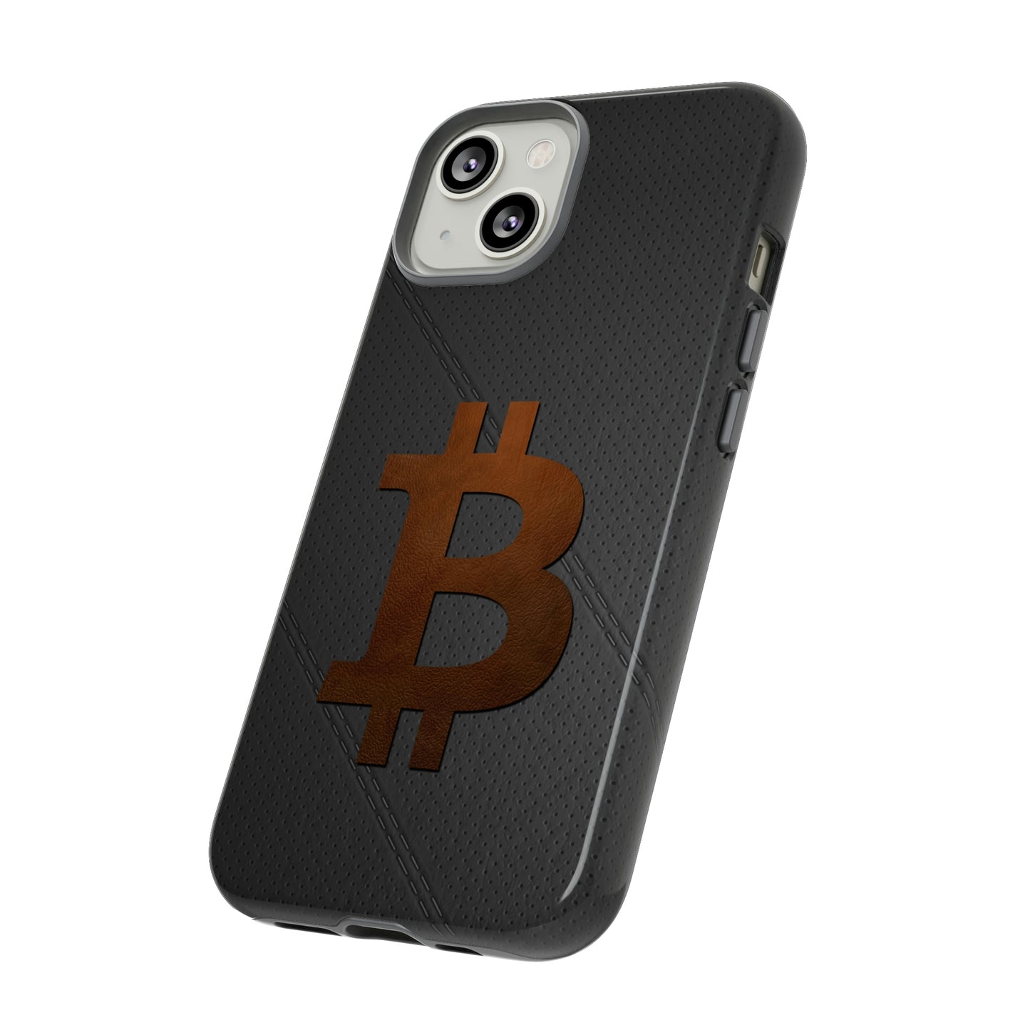 Bitcoin Brown Leather Case In N Out Crypto