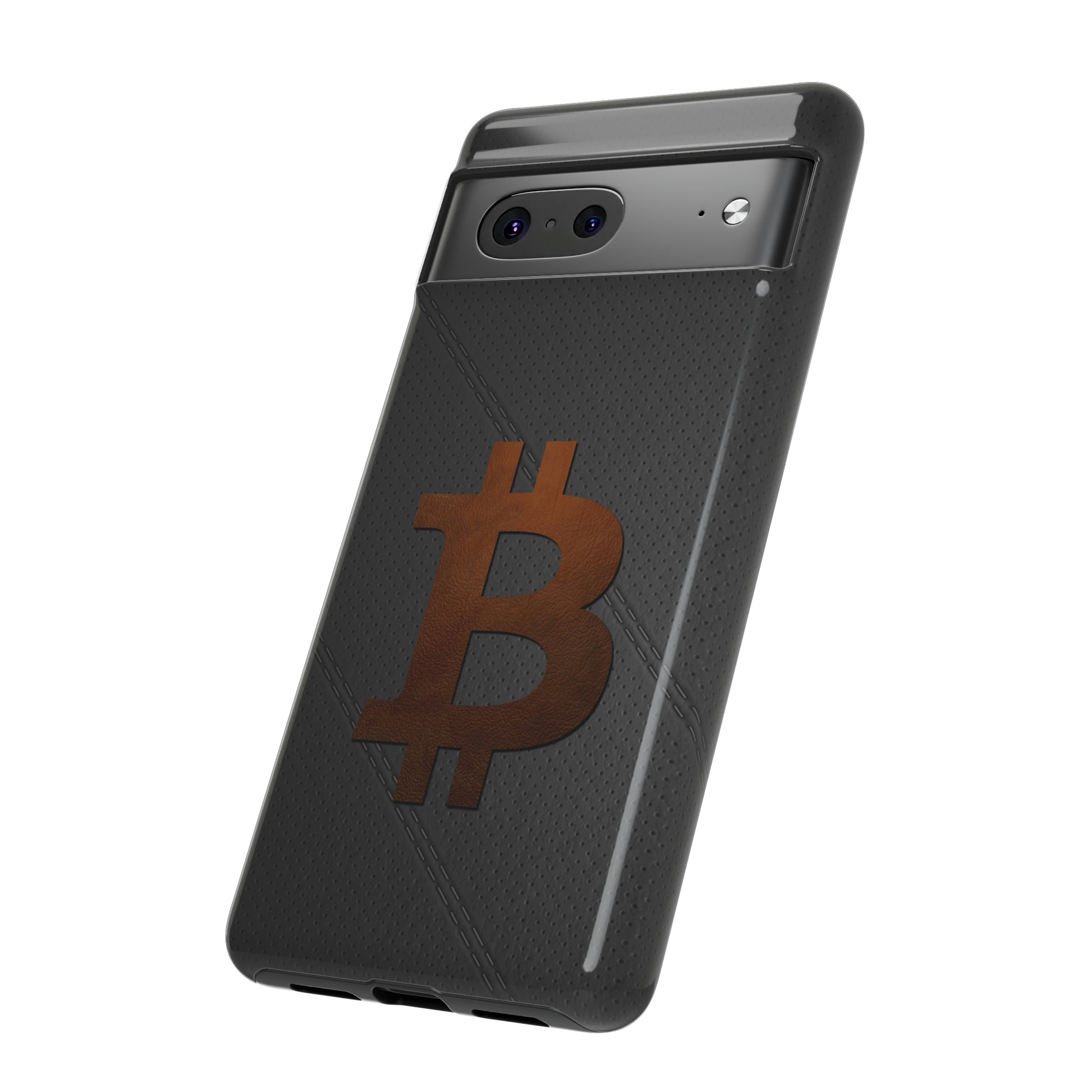 Bitcoin Brown Leather Case In N Out Crypto