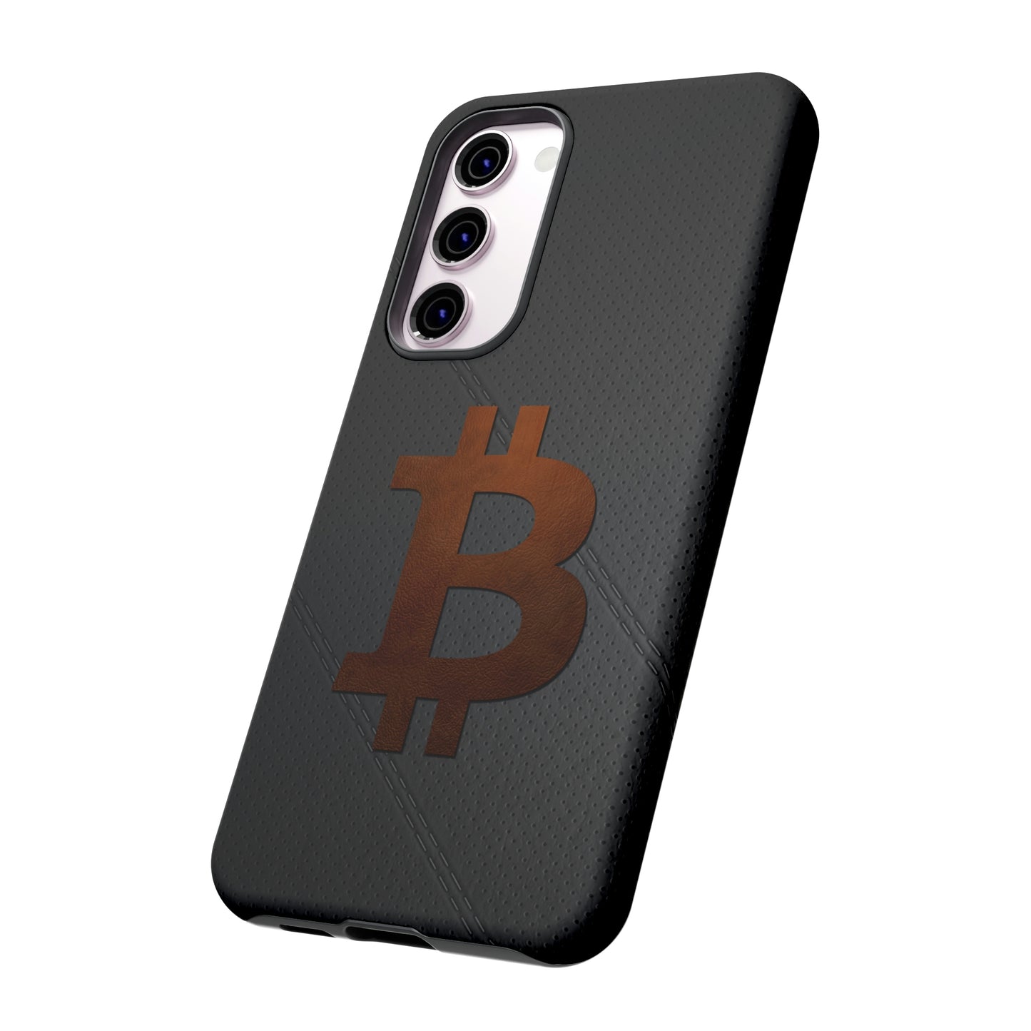 Bitcoin Brown Leather Case In N Out Crypto