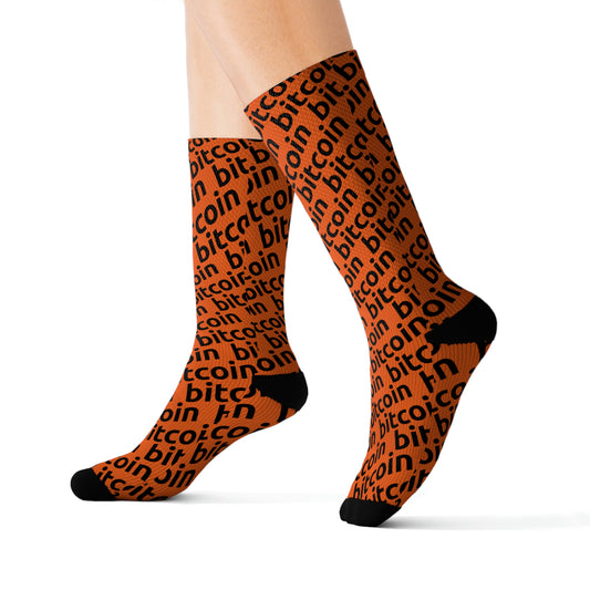 Bitcoin Orange Socks