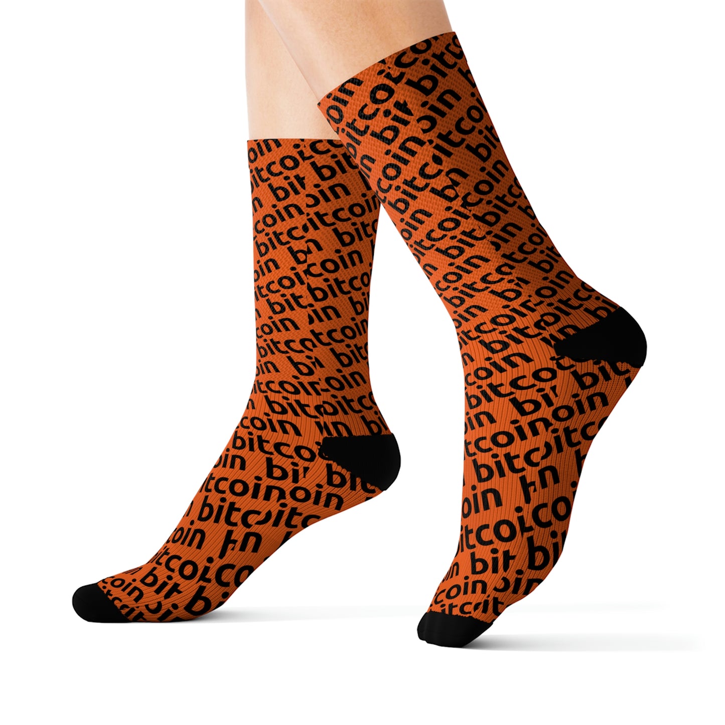 Bitcoin Orange Socks