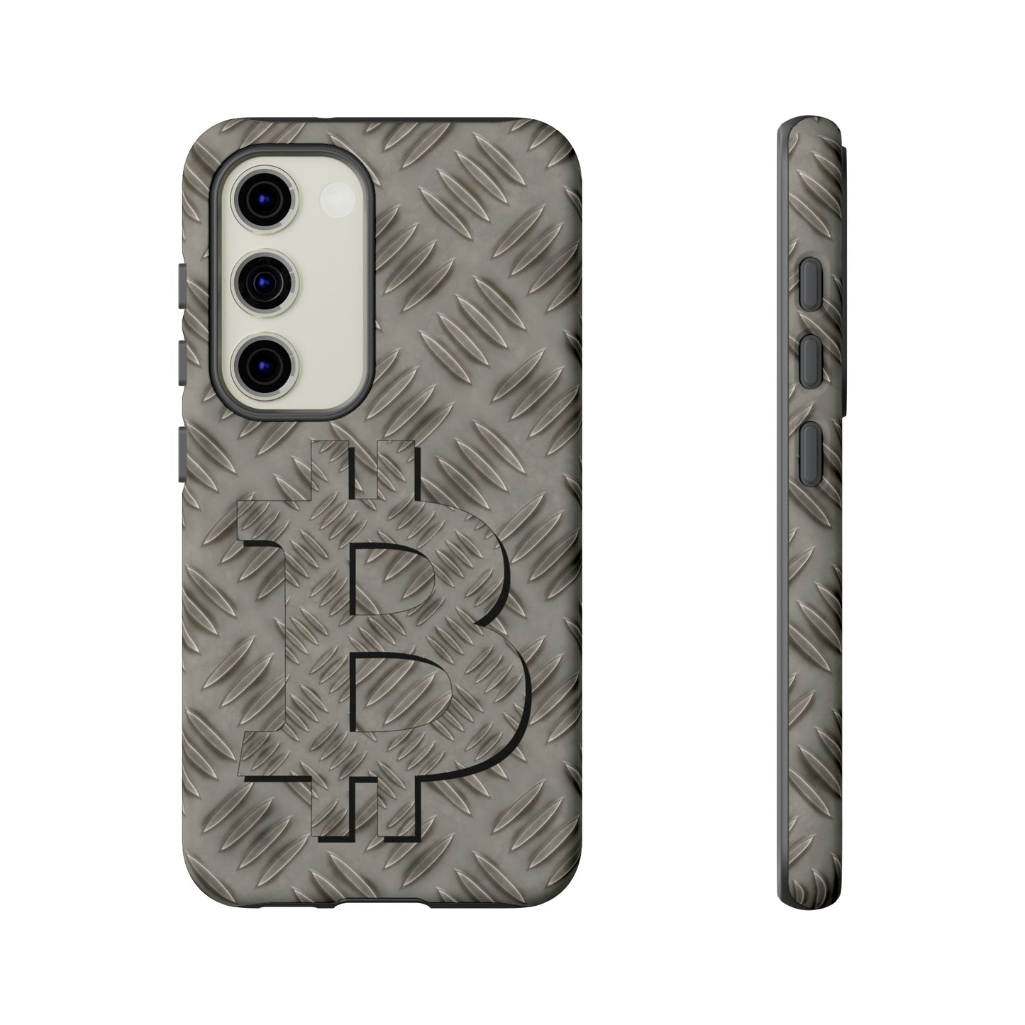 Bitcoin Metal Phone Case