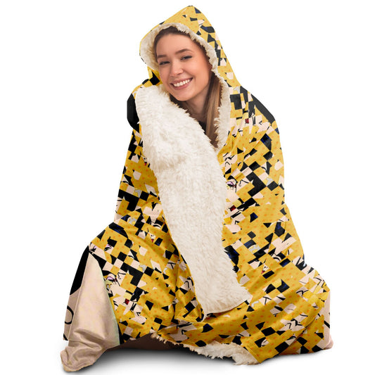 Bitcoin Pump Hooded Blanket