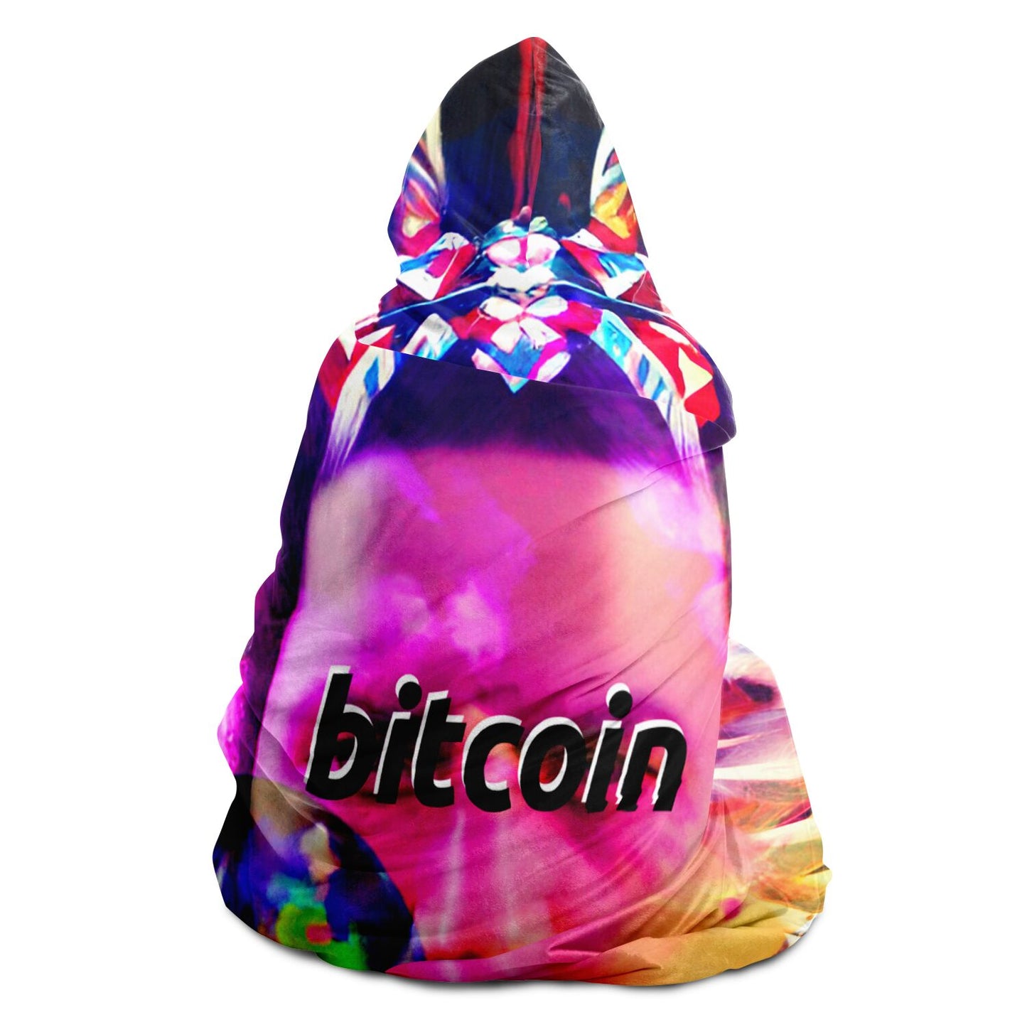 Bitcoin Native Hooded Blanket