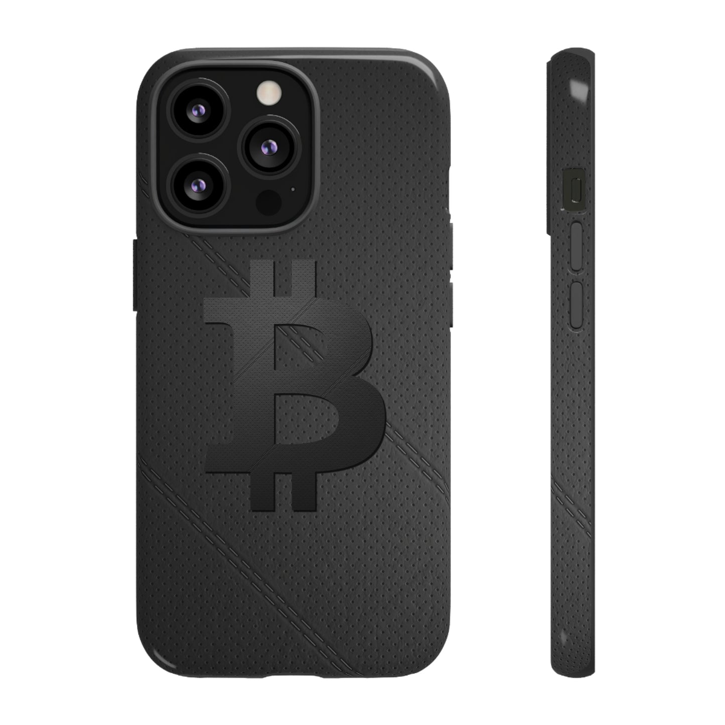 Bitcoin Leather Phone Case