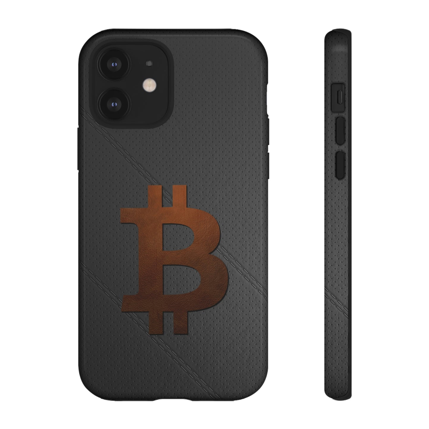 Bitcoin Brown Leather Case In N Out Crypto