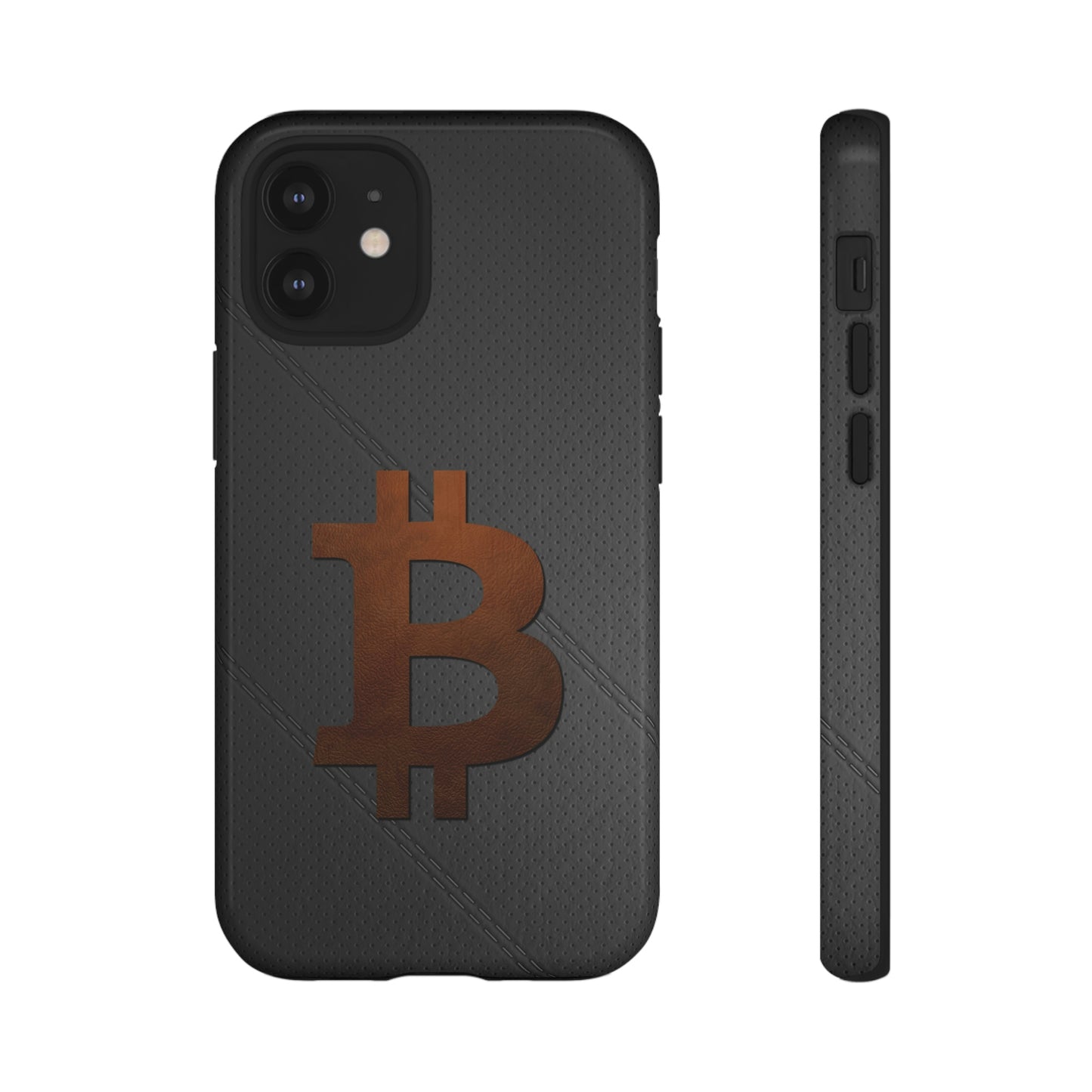 Bitcoin Brown Leather Case In N Out Crypto