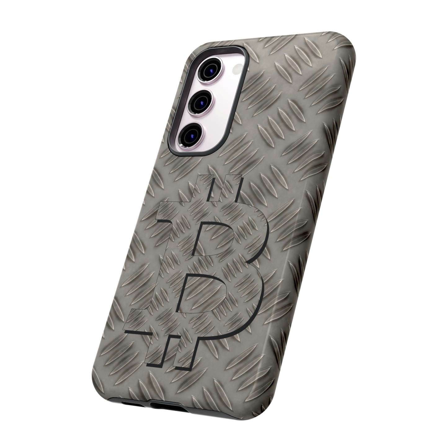 Bitcoin Metal Phone Case